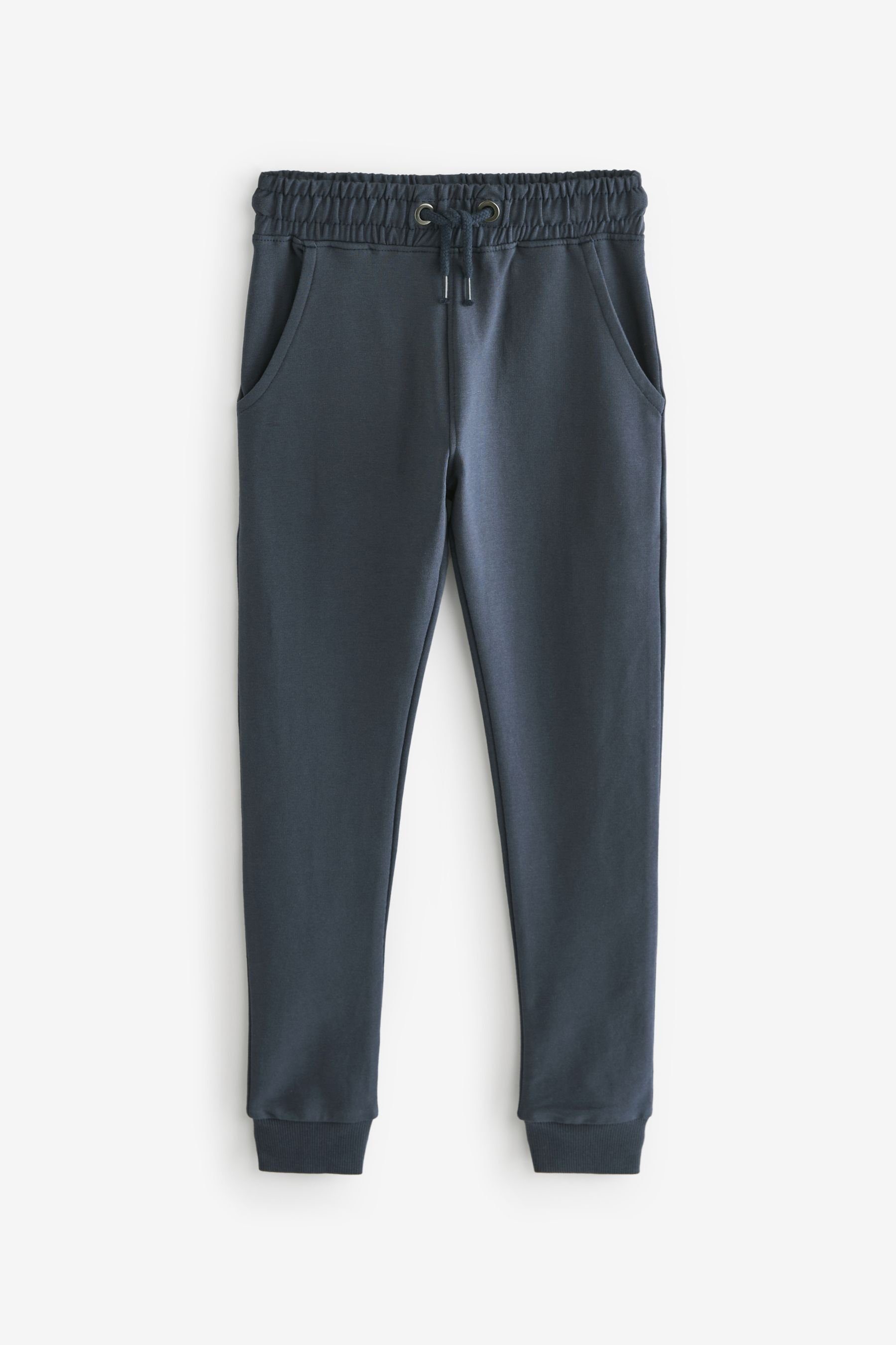 Jogginghose Skinny Fit Jogginghose mit hohem Bund