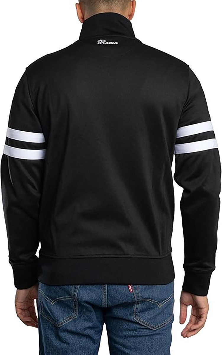 Ellesse Trainingsjacke ellesse Herren Trainingsjacke Roma black/white mit Stehkragen