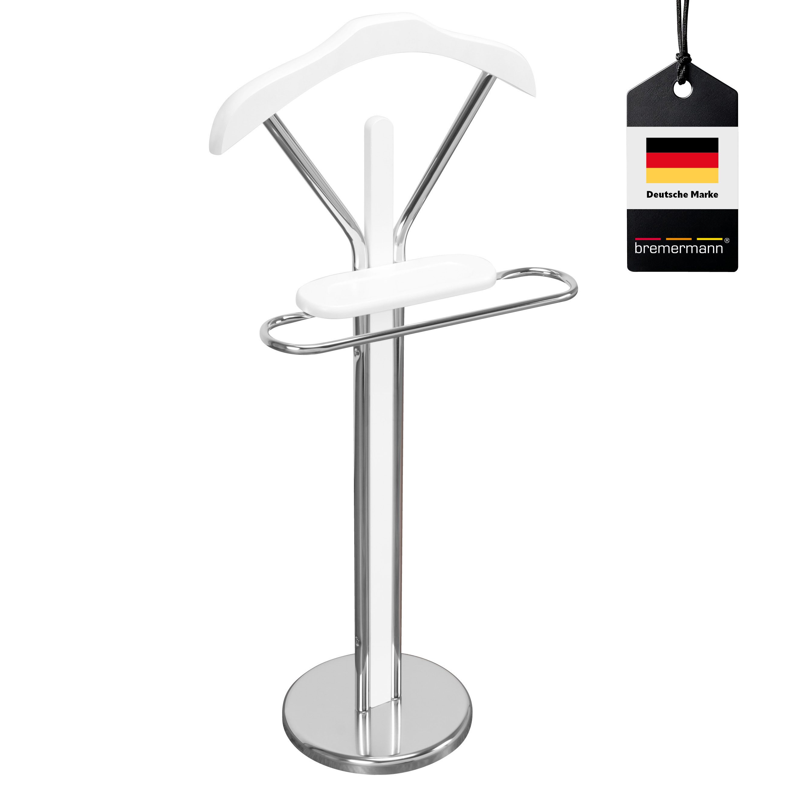 bremermann Herrendiener Kleiderbutler, Herrendiener, stummer Diener, Garderobe, chrom