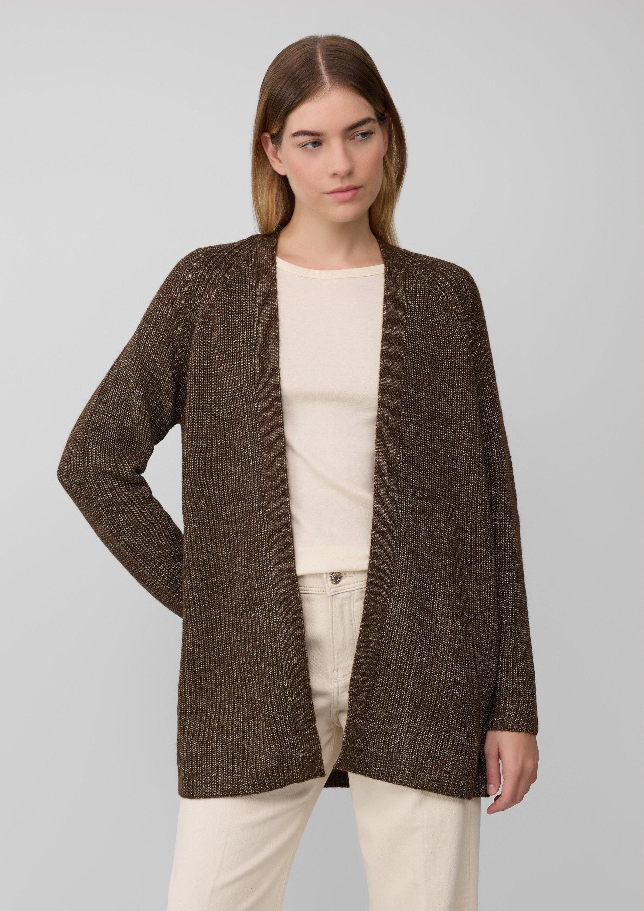 s.Oliver Cardigan Strickjacke Strukturierter Cardigan im günstig online kaufen