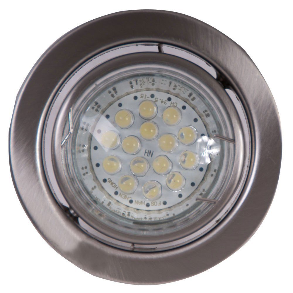 LED Badezimmer Deckenspot Brilliant LED Einbauleuchte Leuchtmittel Einbaustrahler inklusive, Einbaustrahler, schwenkbar