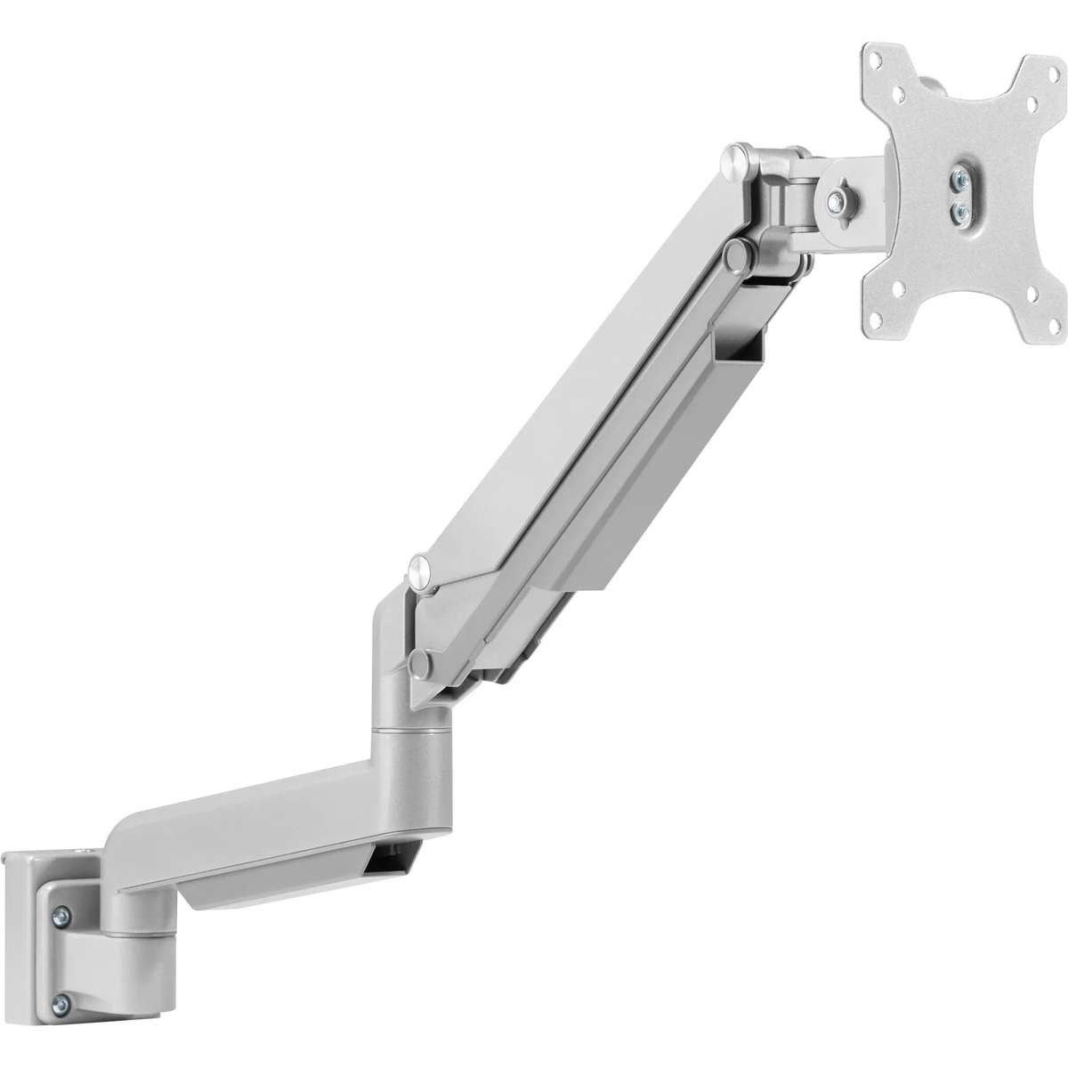 Inline Monitor-Halterung Slatwall Lifter Monitorhalterung, silber