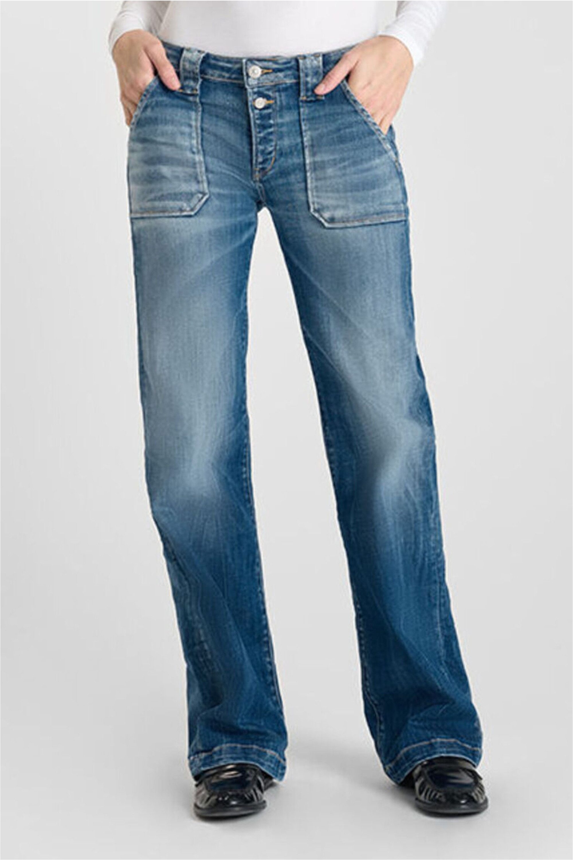 Le Temps Des Cerises Bequeme Jeans mit Boocut-Schnitt