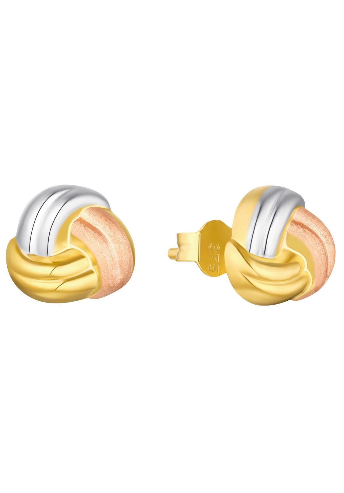 Paar Ohrstecker Tricolor