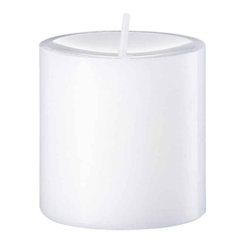 Engels Kerzen Stumpenkerze »Gegossen Weiß H 8 cm«