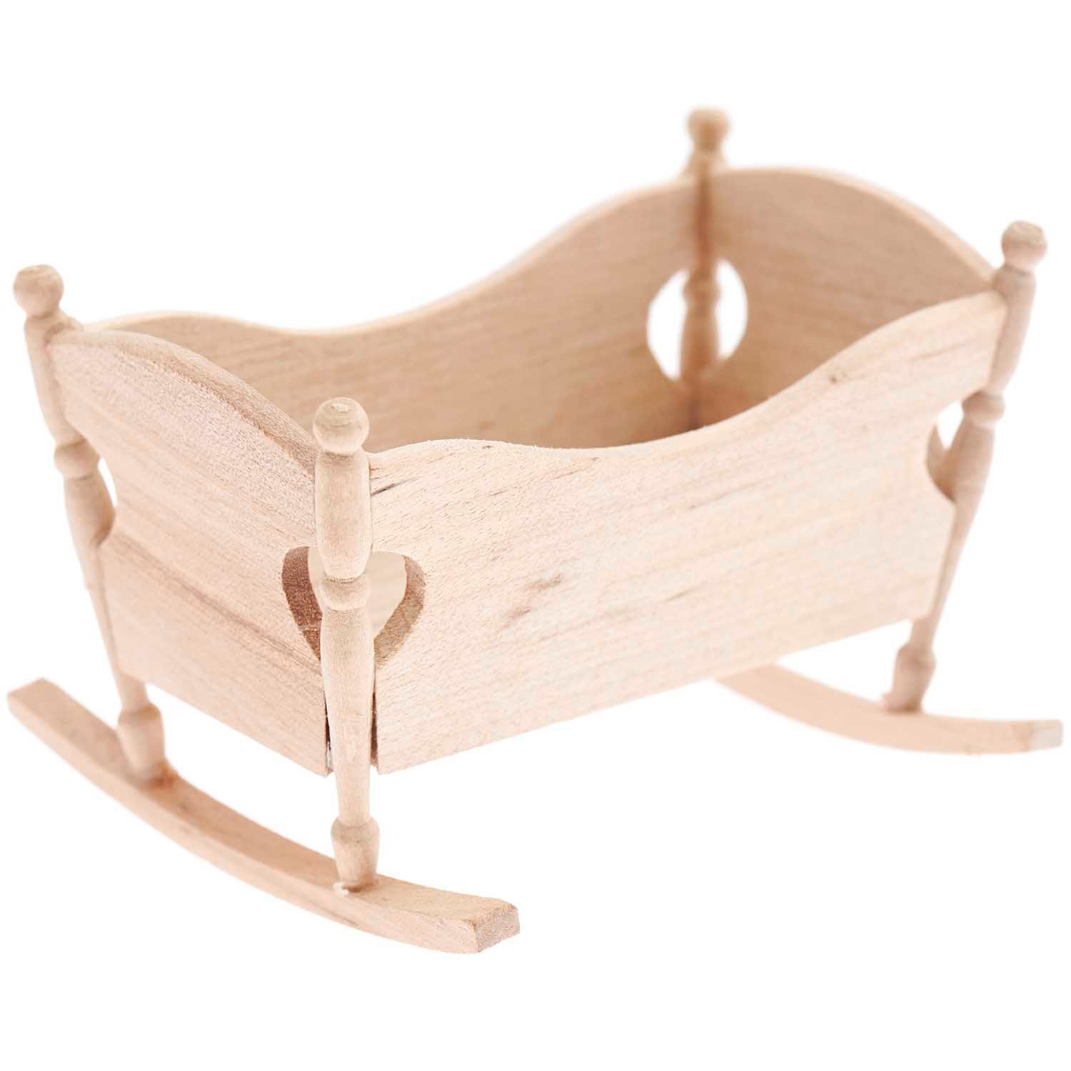 Rico Design Wichtel Miniatur Wiege