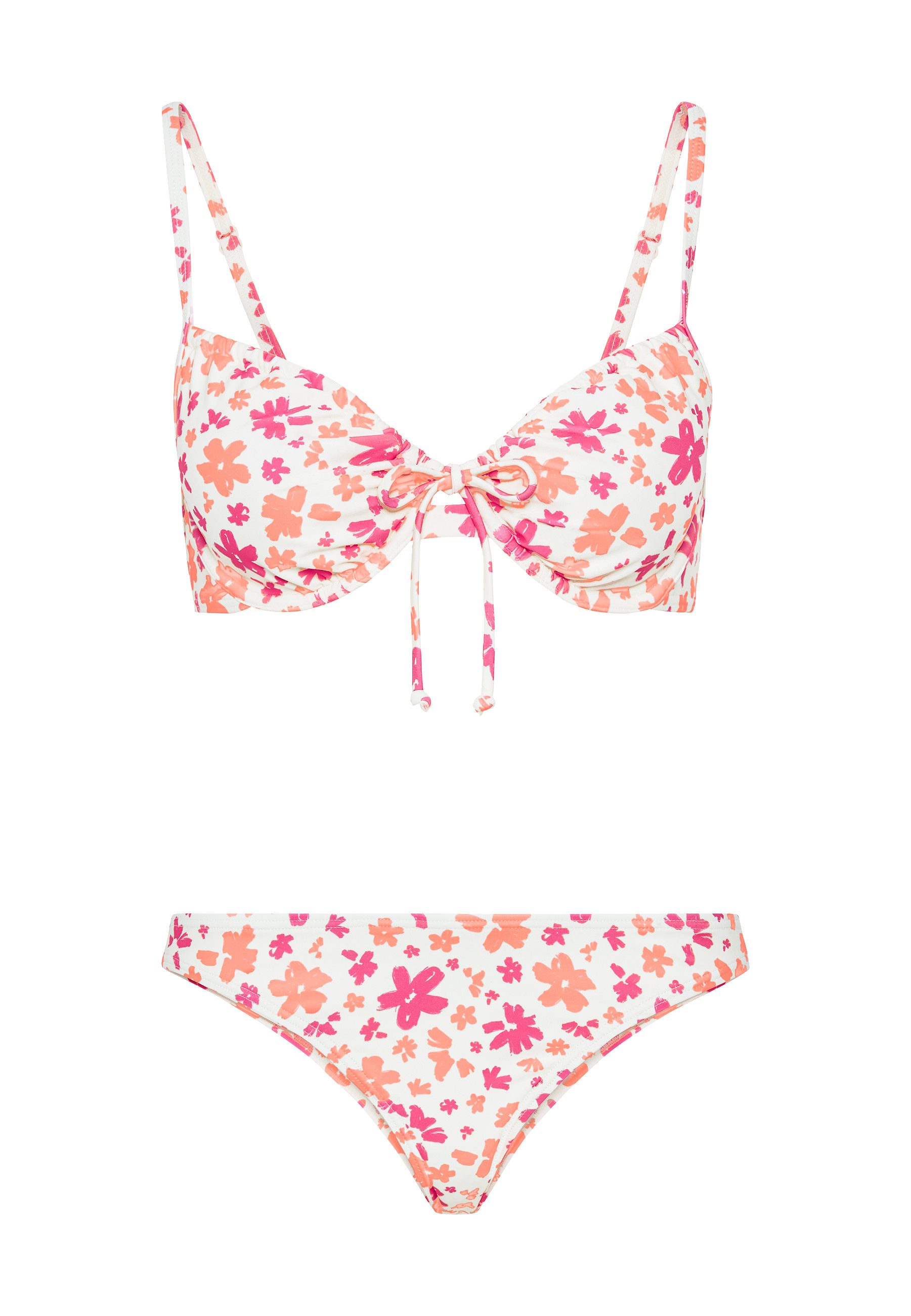 LSCN by LASCANA Bügel-Bikini Cecily (Set) mit sommerlichem Blumendruck