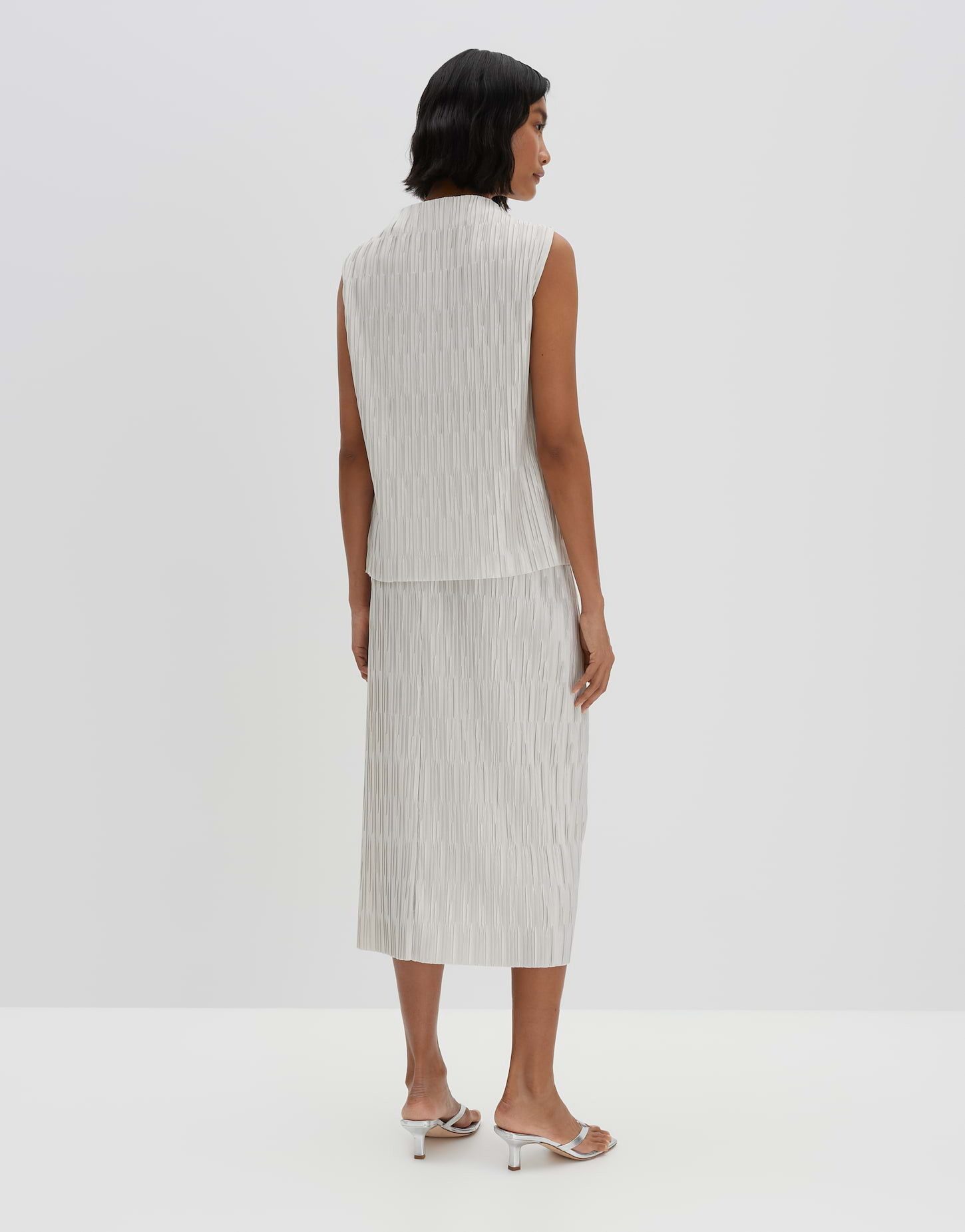 someday Shirttop KIMBALY Slim in Plissee Optik