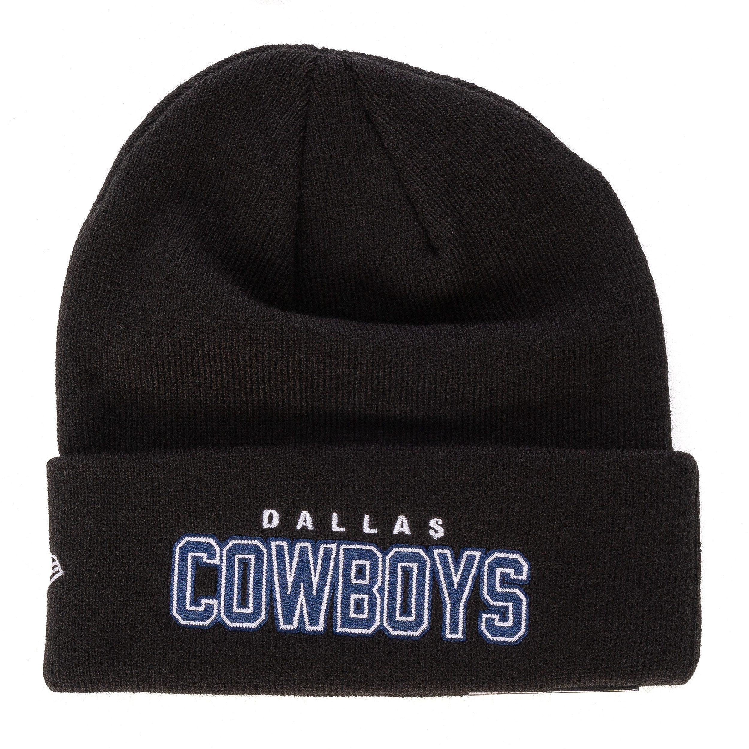 New Era Strickmütze Mütze New Era NFL Dallas Cowboys breiter Umschlag