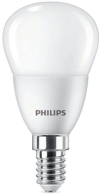 classic 470lm Philips Warmw LED 40W 6erP, Lampe matt Tropfe E14, Warmweiß E14 LED-Leuchtmittel