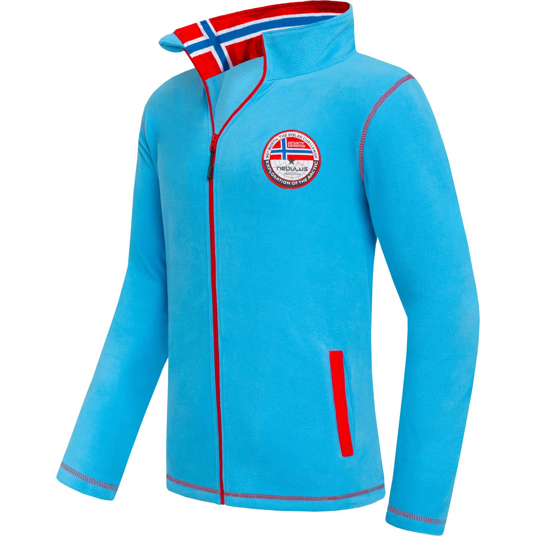 Nebulus Fleecejacke ORDI, P5423 - Herren, malibublau, 3XL