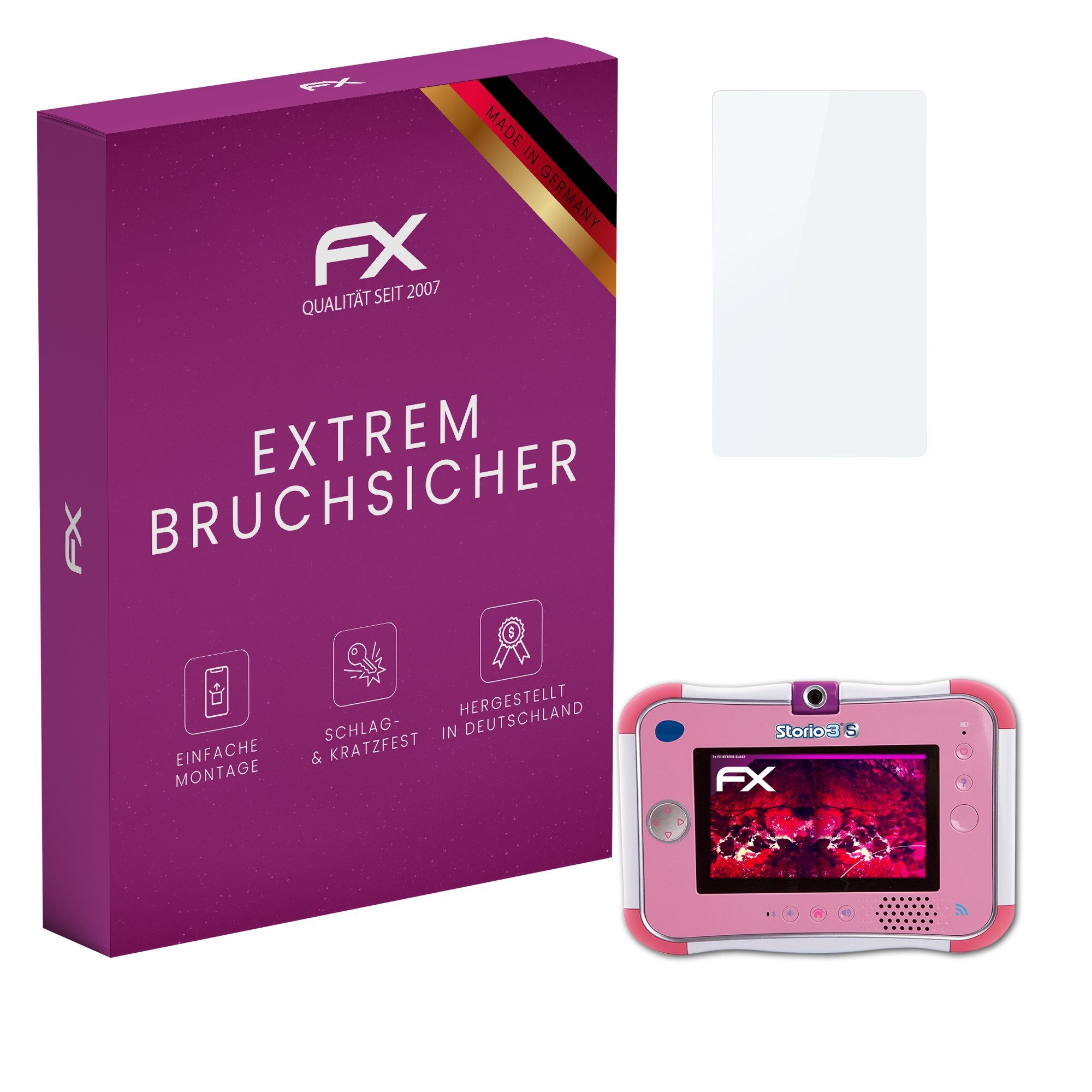 Schutzfolie Panzerglasfolie für VTech Storio 3S