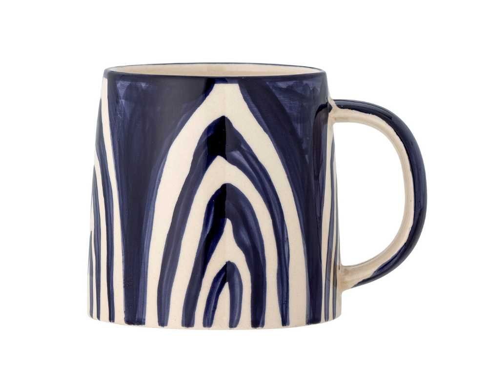 Bloomingville Becher Bloomingville Becher SHAMA Blau 500 ml