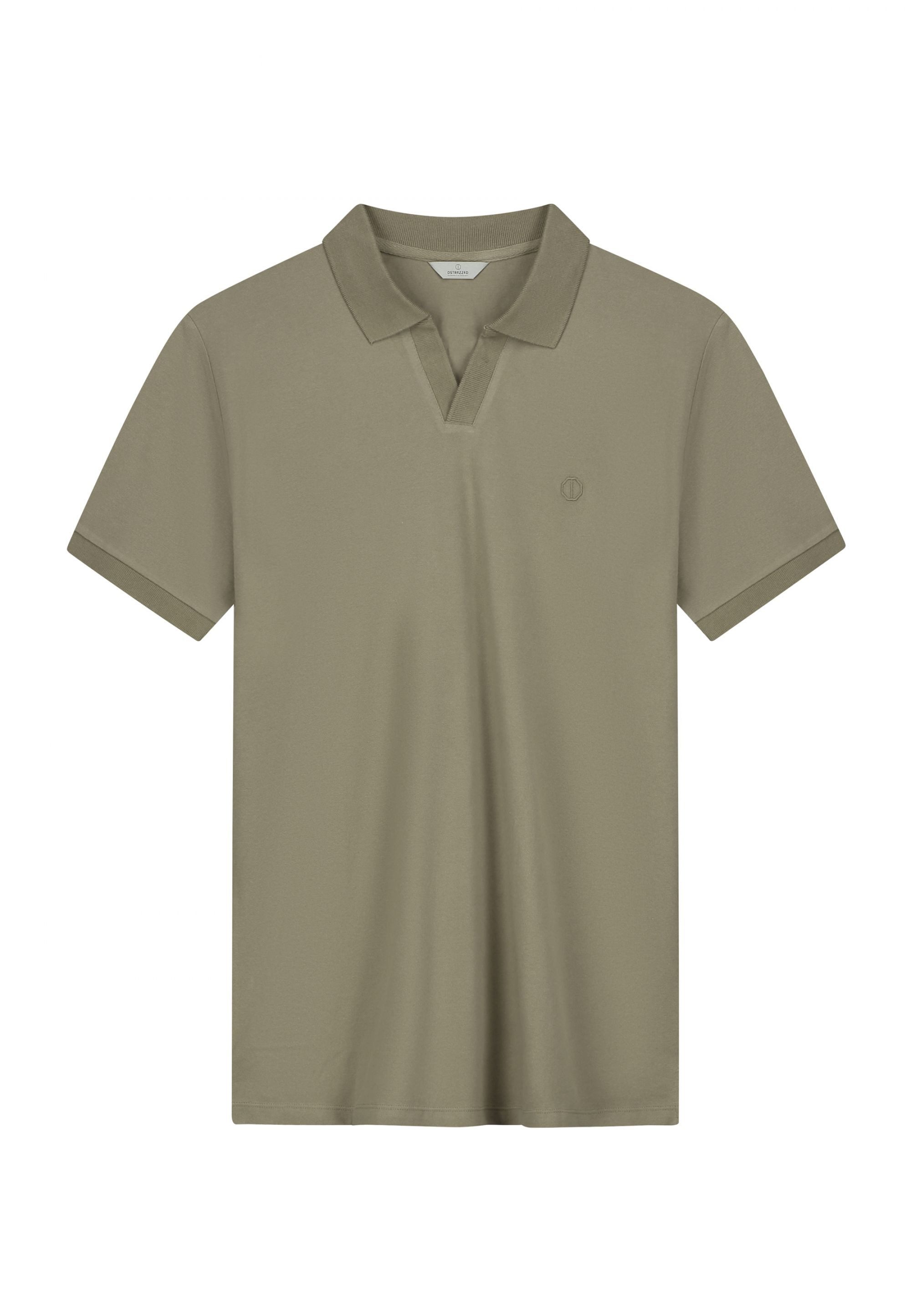 Dstrezzed Poloshirt - T-Shirt mit Polokragen - DS_Bowie V- Neck Polo