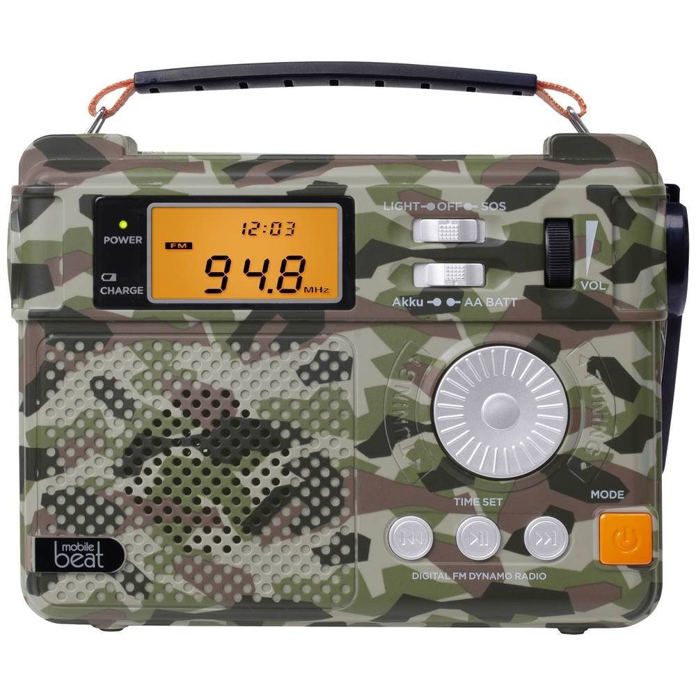 Silva Schneider Notfall-Kurbelradio 243019 Radio (Handkurbel, Leselampe, wiederaufladbar)