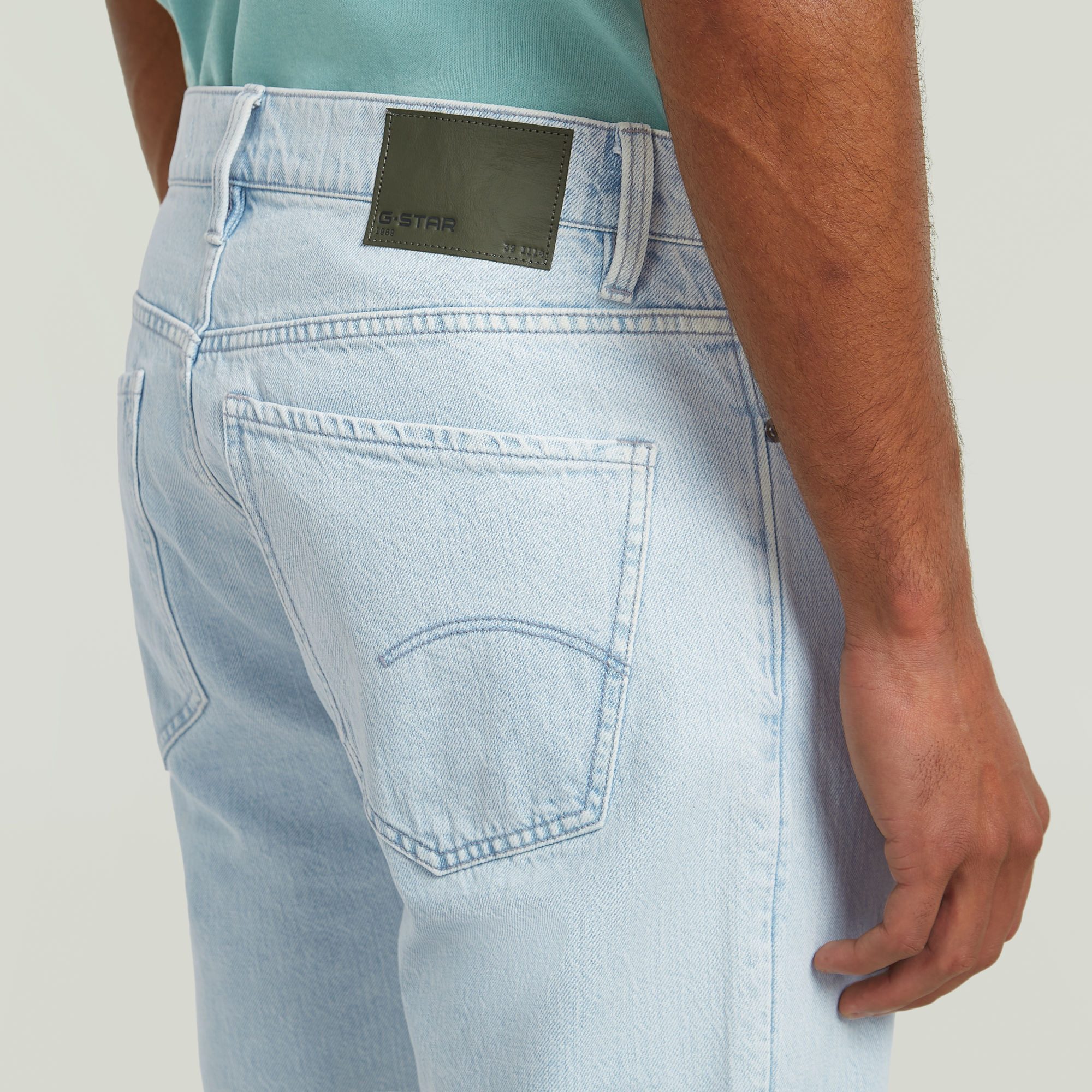G-STAR Jeansshorts Mosa mit Umschlagsaum