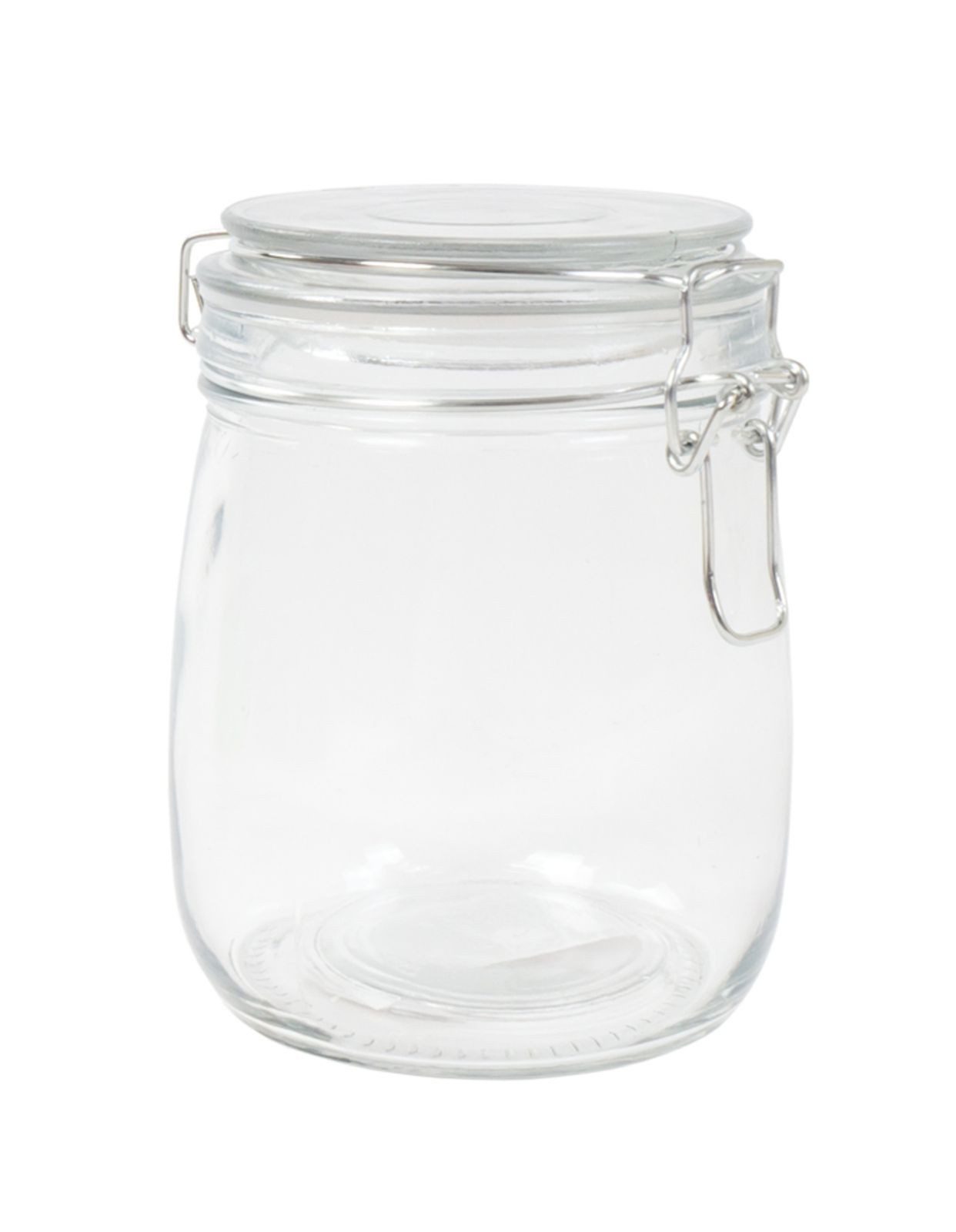 BURI Einmachglas Drahtbügelglas 750ml Bügelverschluss Vorratsglas Einmachgläser Einweck, Glas