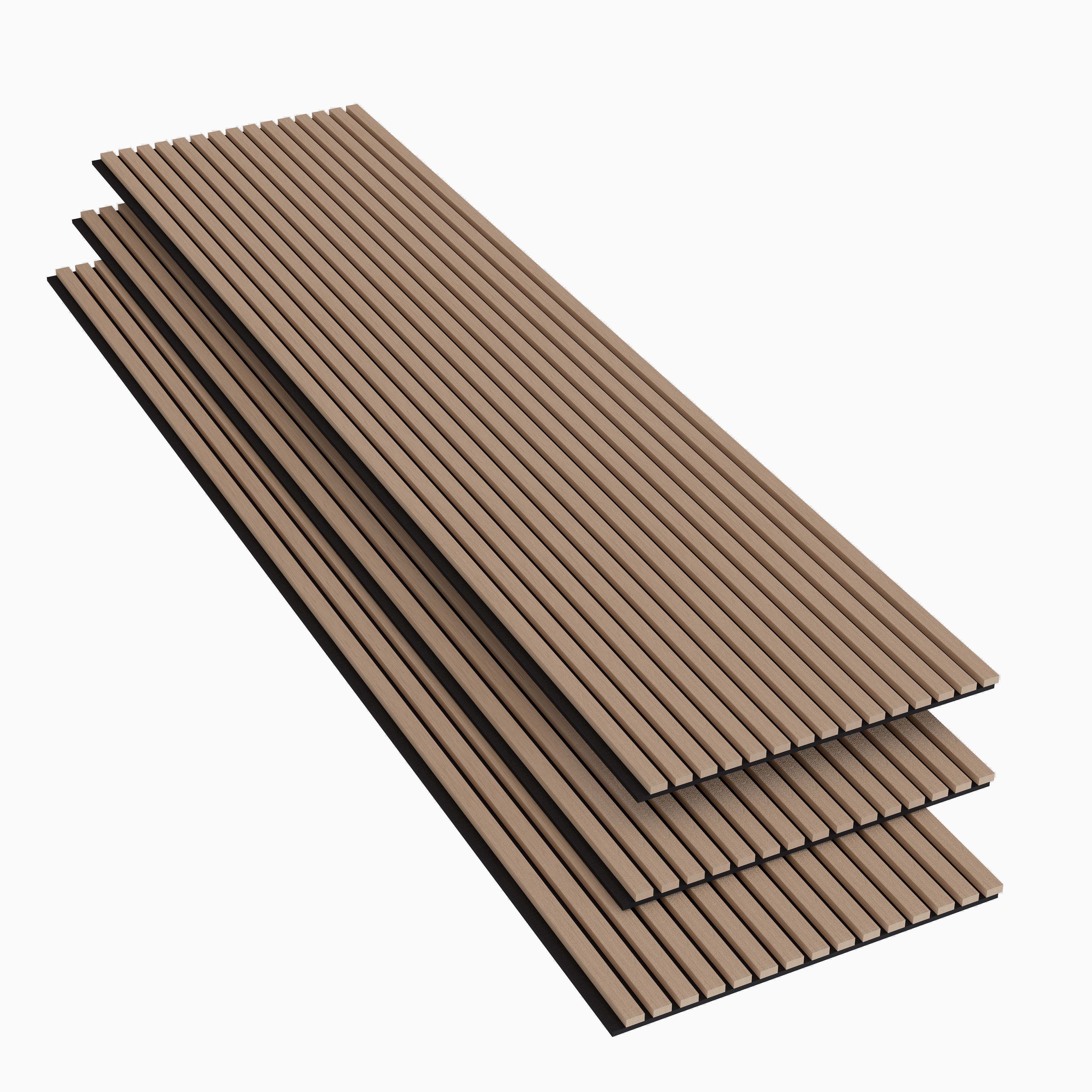 AICA Wandpaneel Akustikpaneele aus MDF—Dicke: 21 mm, (3-tlg) Stärke 21 mm. In verschiedenen Abmessungen und Farben erhältlich – Bild 4 von 5