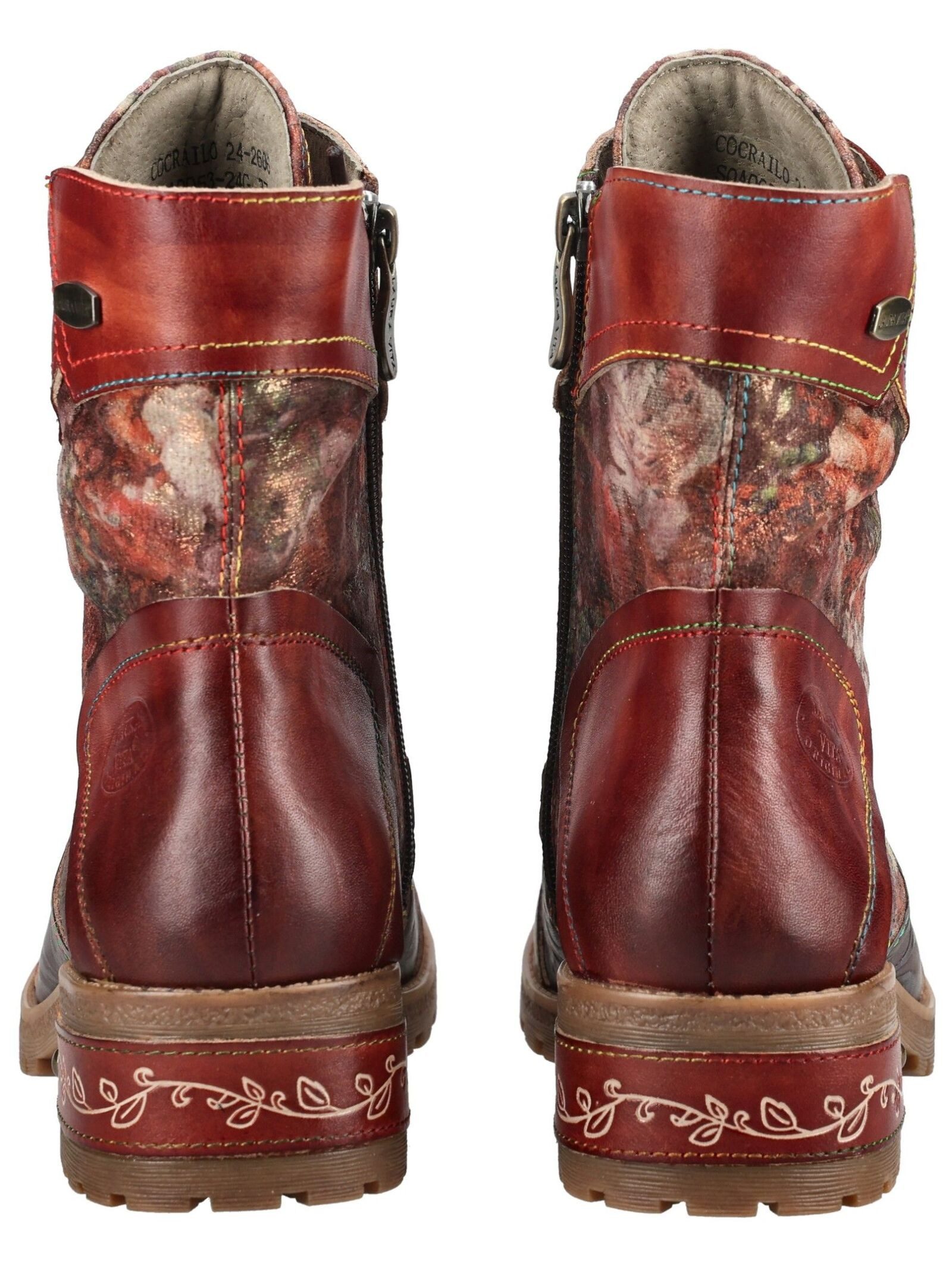 LAURA VITA LAURA VITA Stiefelette Leder/Textil Schnürstiefelette – Bild 5 von 5