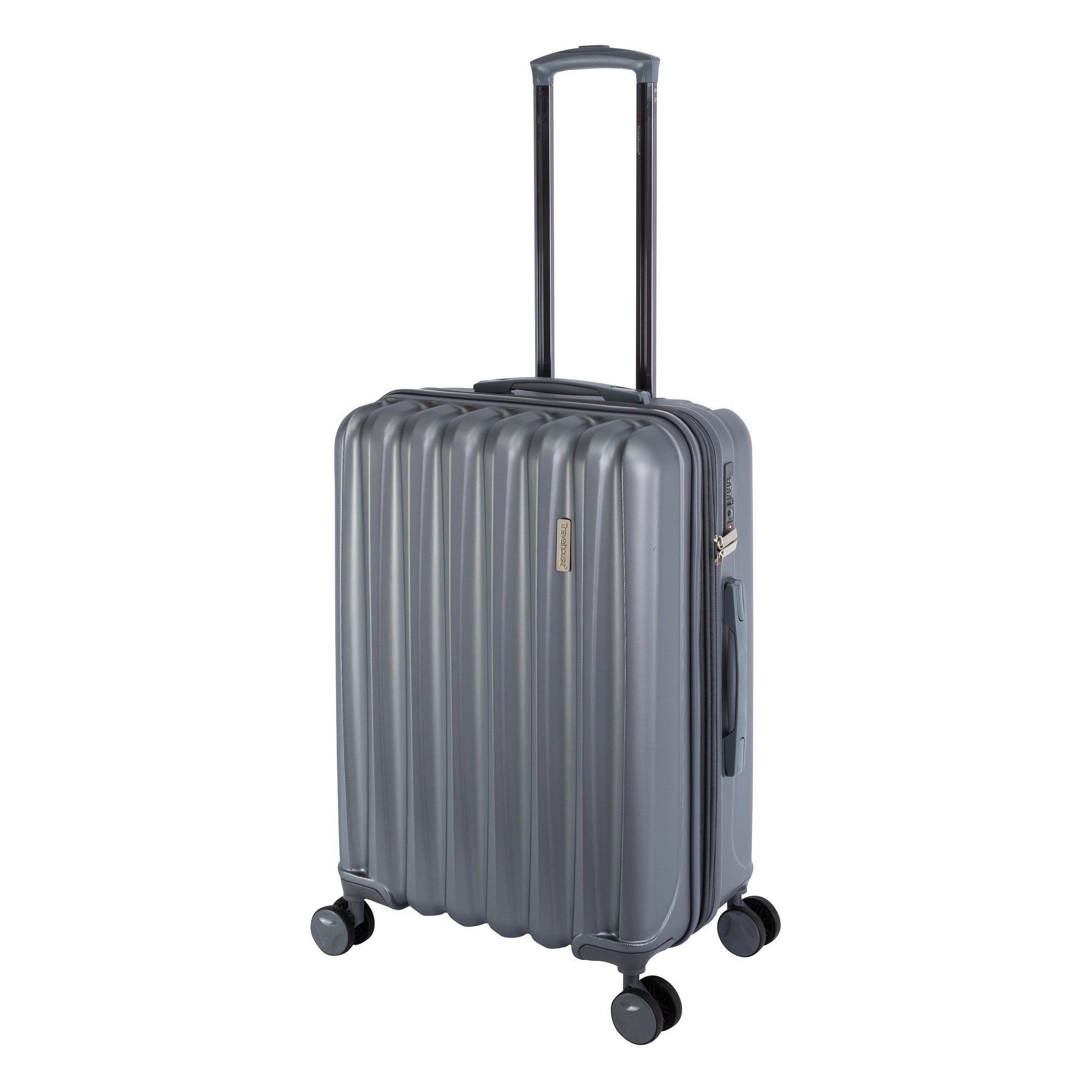 Travelhouse Hartschalen-Trolley Porto, 4 Rollen, Dehnfalte +15% Volumen, ro günstig online kaufen