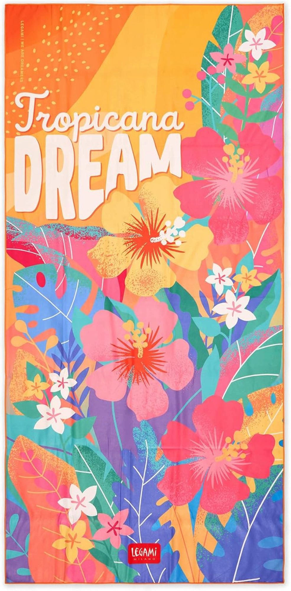 Legami Strandtuch Legami Mikrofaser-Strandtuch Tropicana Dream 85x180 cm