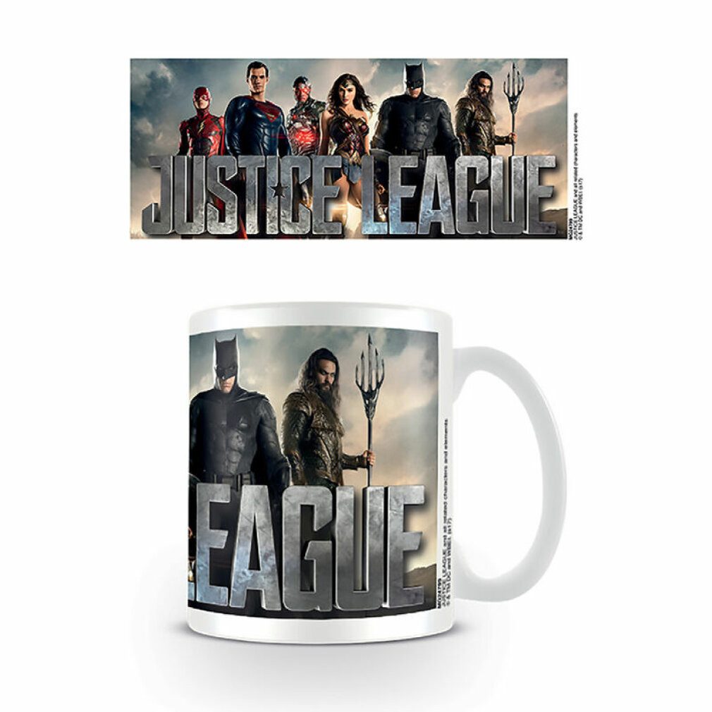 PYRAMID Geschirr-Set Justice League Film Poster Frühstücksbecher