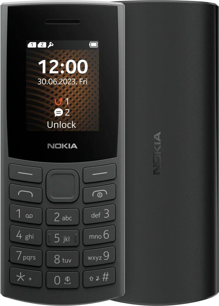 Nokia 105 4G Edition 2023 Mobiltelefon Handy (4,57 cm/1,8 Zoll)