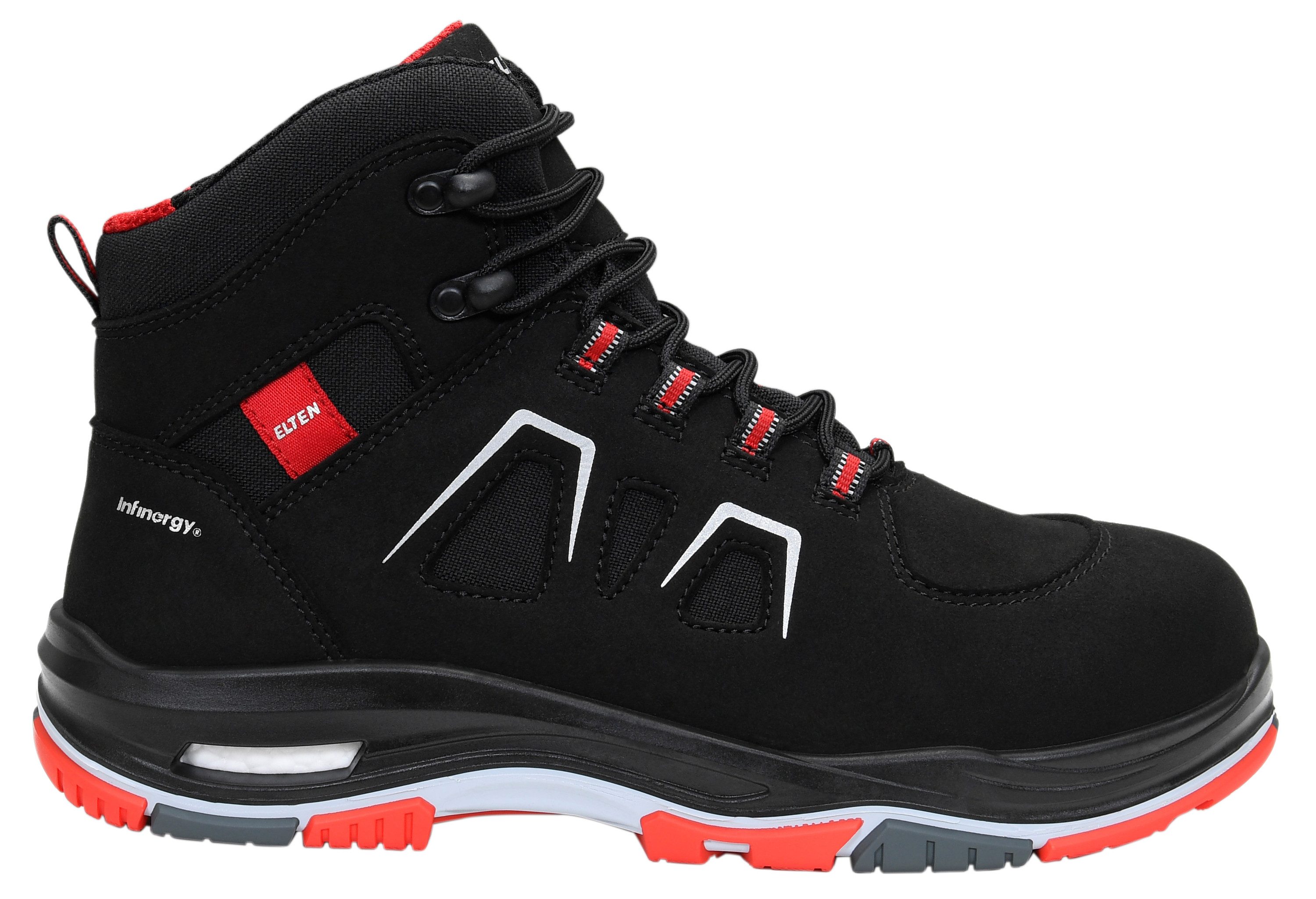 ELTEN ALAN XXTP black-red Mid ESD S3S Sicherheitsstiefel (Schuhkarton, Paar) – Bild 3 von 5
