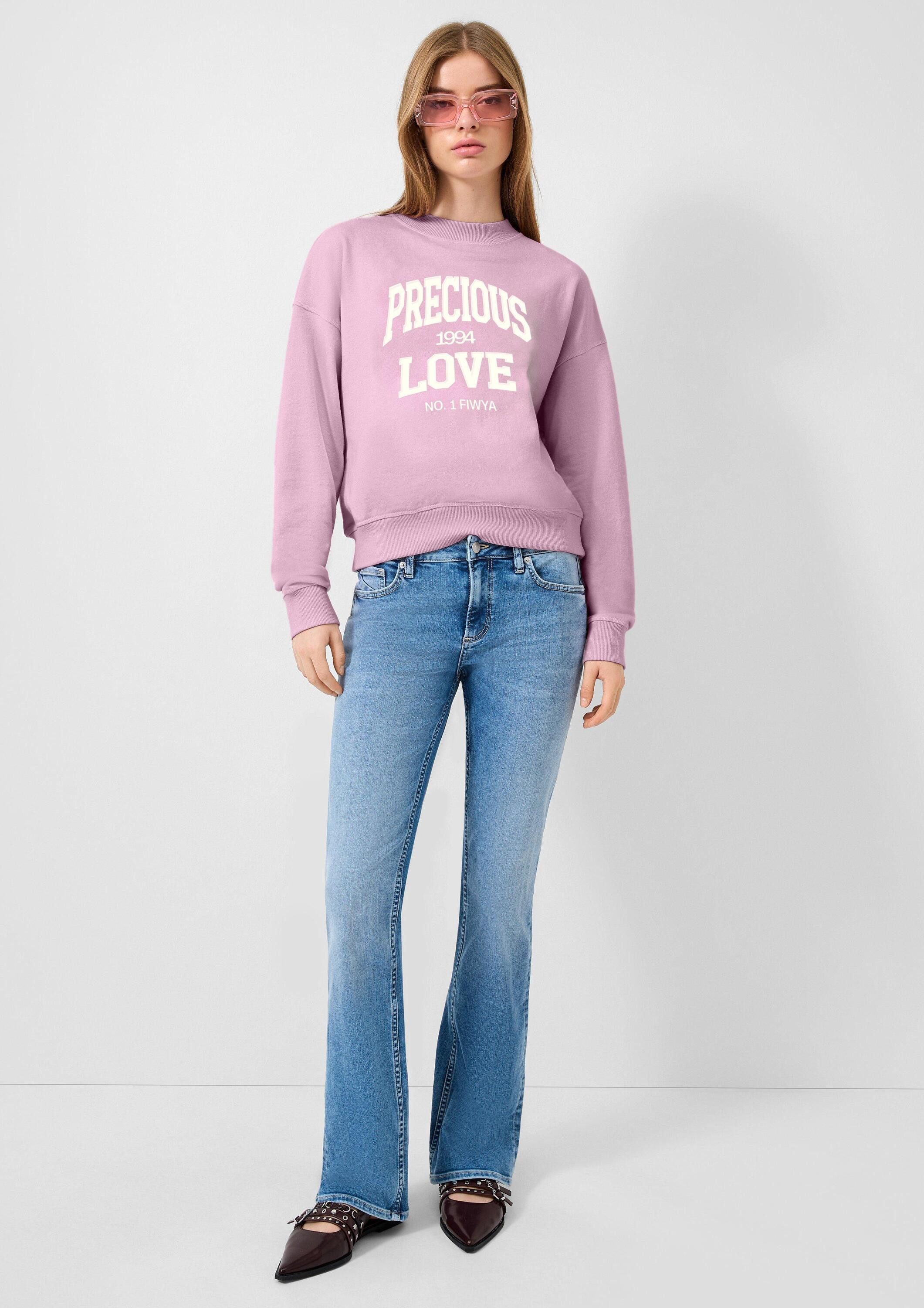 QS Bootcut-Jeans Jeans-Hose CATIE Jeans Catie / Slim Fit / Mid Rise / Bootcut Leg