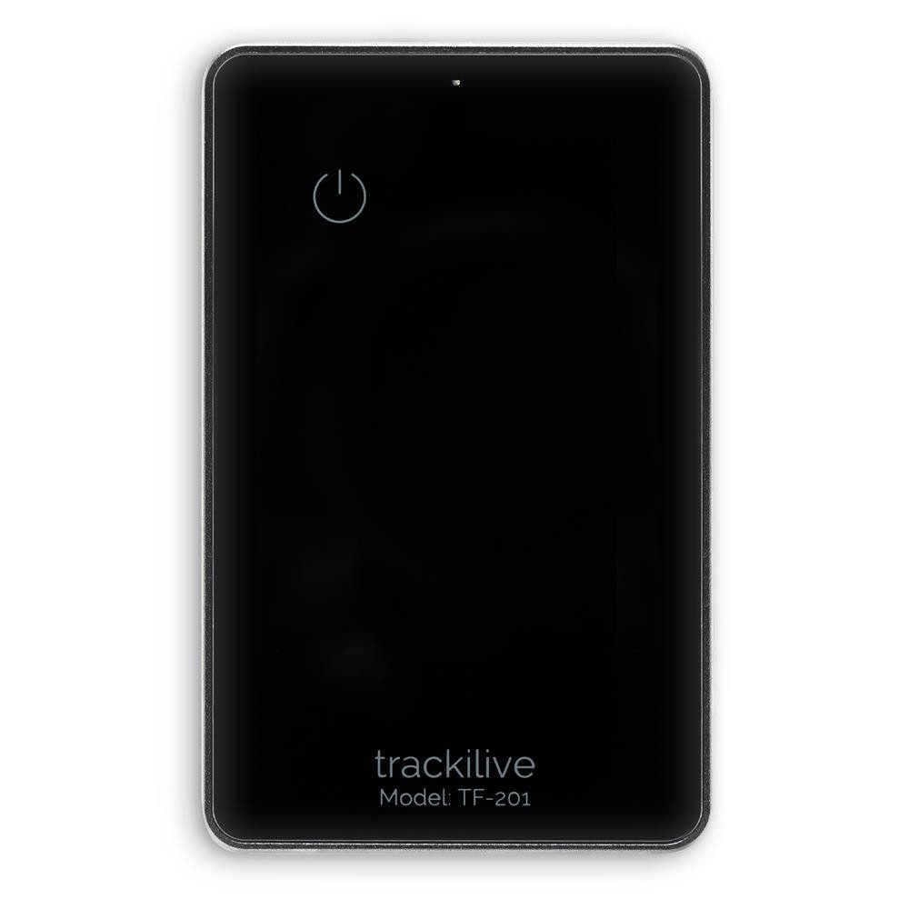 trackilive Cardfinder TF-201 GPS-Ortungsgerät (für Brieftasche, Telefon, wasserdicht, schwarz)
