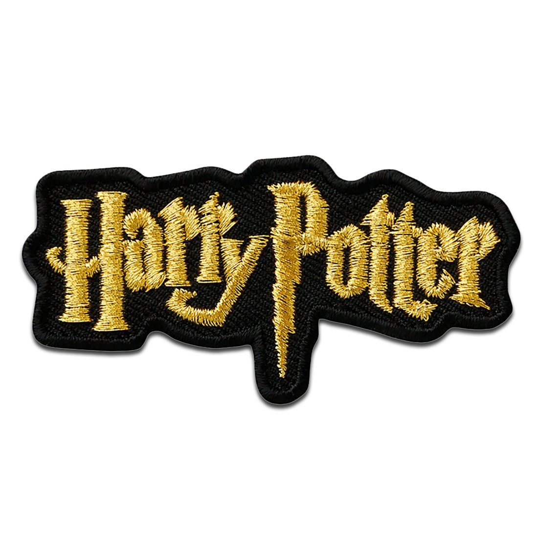 Catch the Patch Пластырь Bügelbild, Aufbügler, Applikationen, Patches, Flicken, zum aufbügeln, Polyester, Harry Potter Logo   - Größe: 6,1 x 3,3 cm