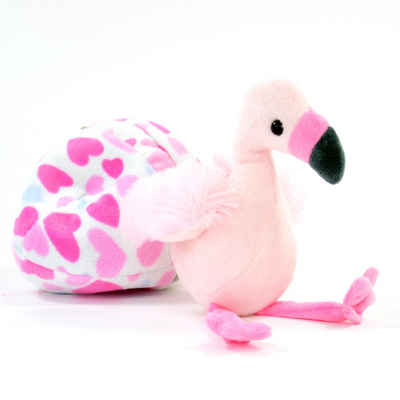 Kögler Kuscheltier Felicitas Mini Flamingo Plüsch im Ei 13 cm