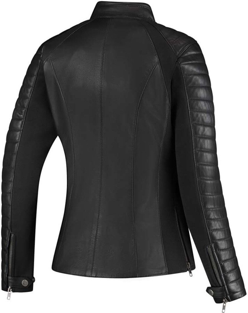 Rusty Stitches Motorradjacke Donna Damen Motorrad Lederjacke herausnehmbare günstig online kaufen