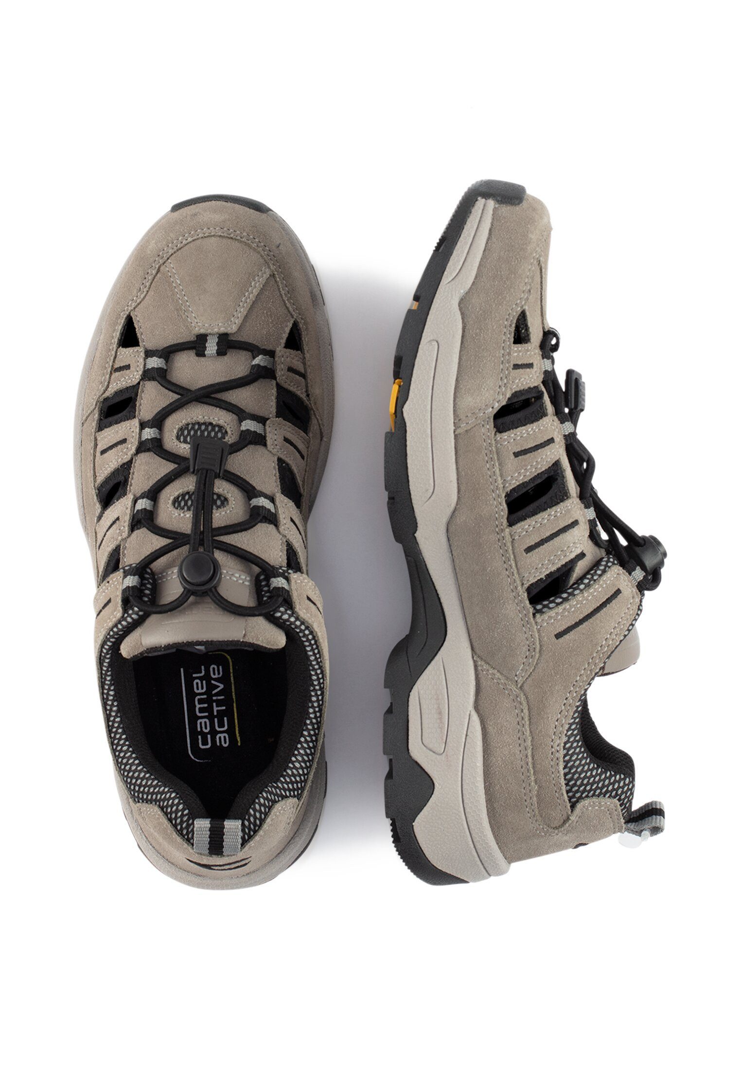 camel active Sneaker split/textile GRAU Sneaker günstig online kaufen