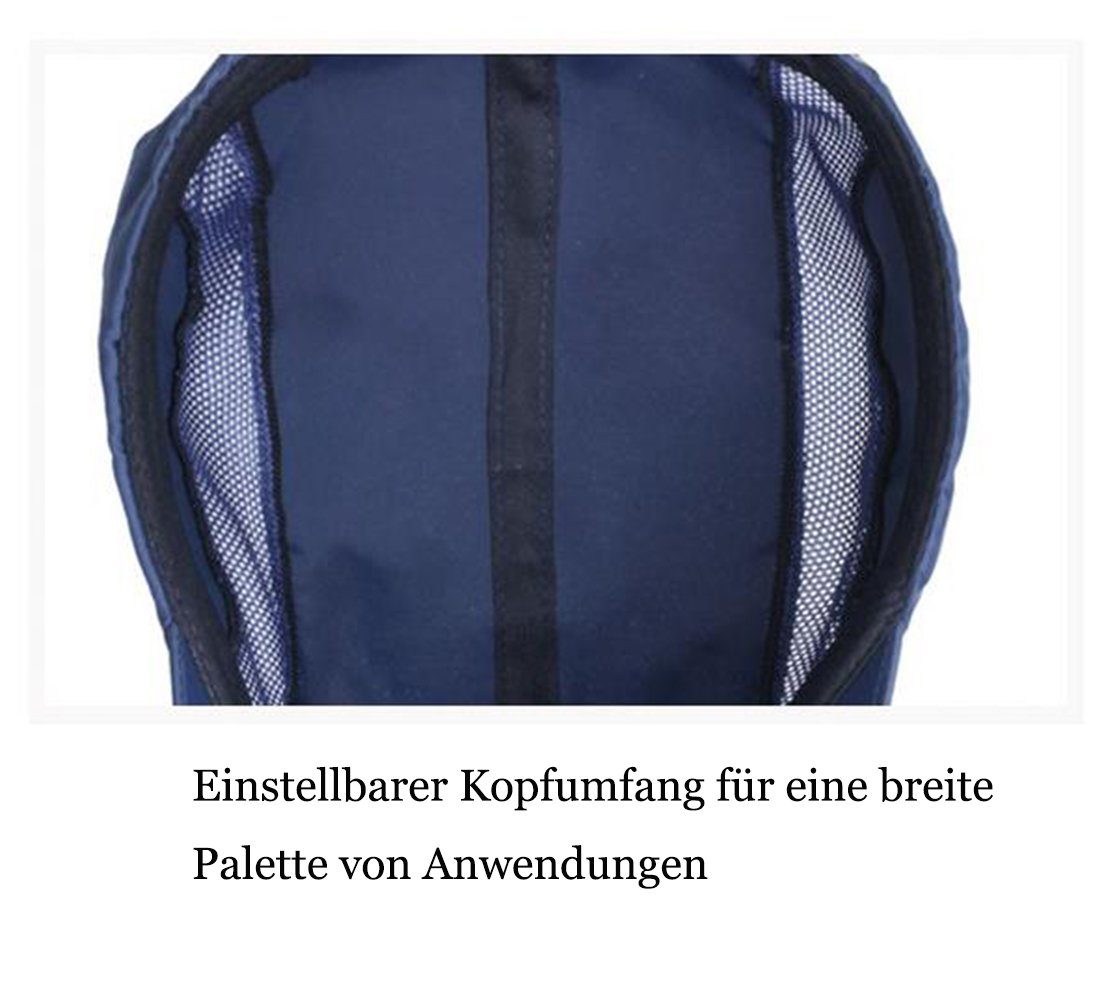 Sommer Mesh, Basecap blau Herren Sommermütze GelldG Cap Baseball Sonnenhut Damen