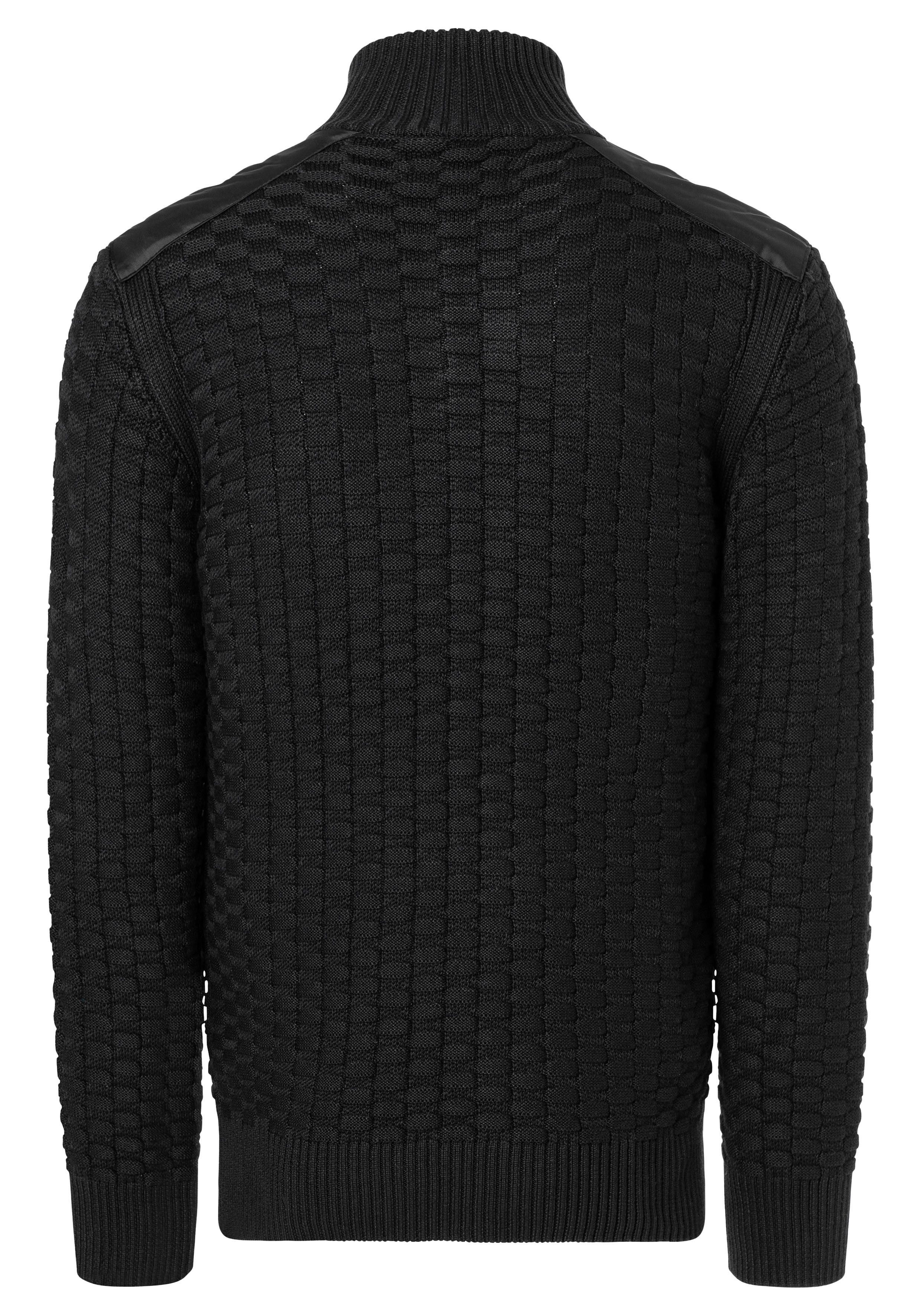 TIMEZONE Anorak Heavy Knit Jacket