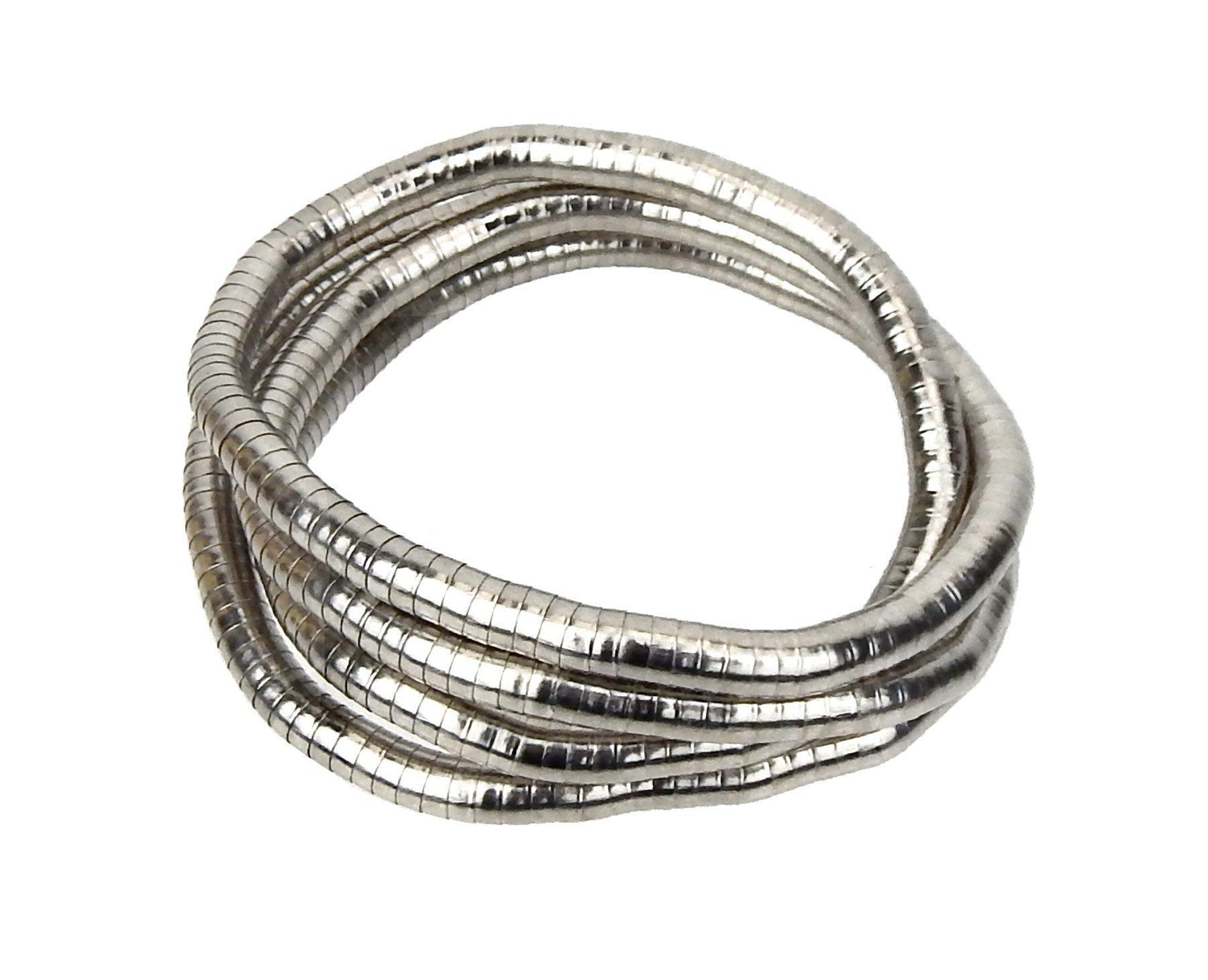 Ella Jonte Schlangenkette, Kette auch als Armband biegsam formbar günstig online kaufen