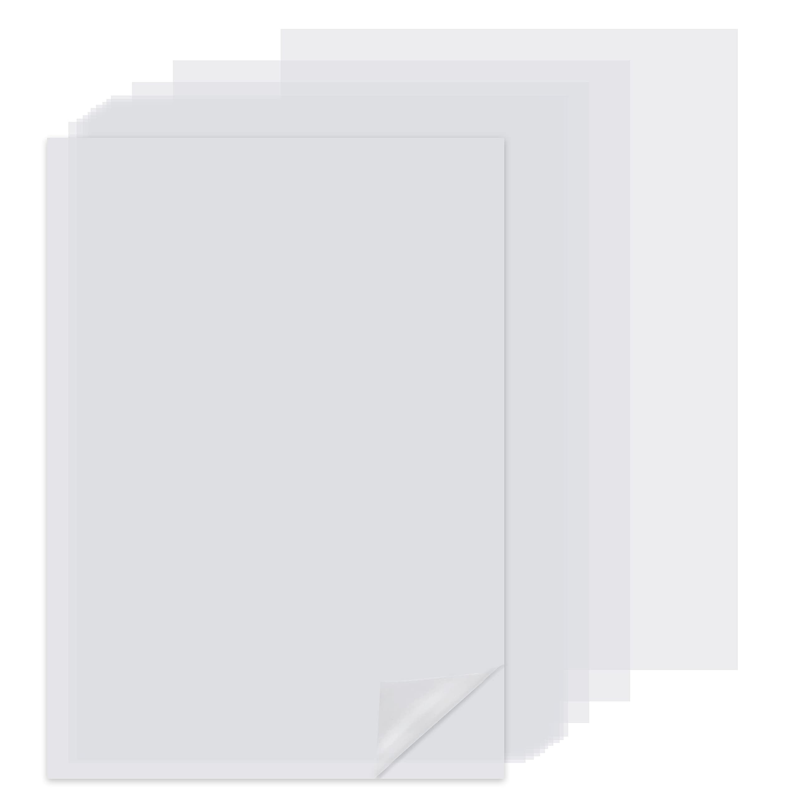 Belle Vous Transparentpapier Transparent Reispapier - A4 (100er Pack), Transparent Rice Paper - A4 (100 Pack)