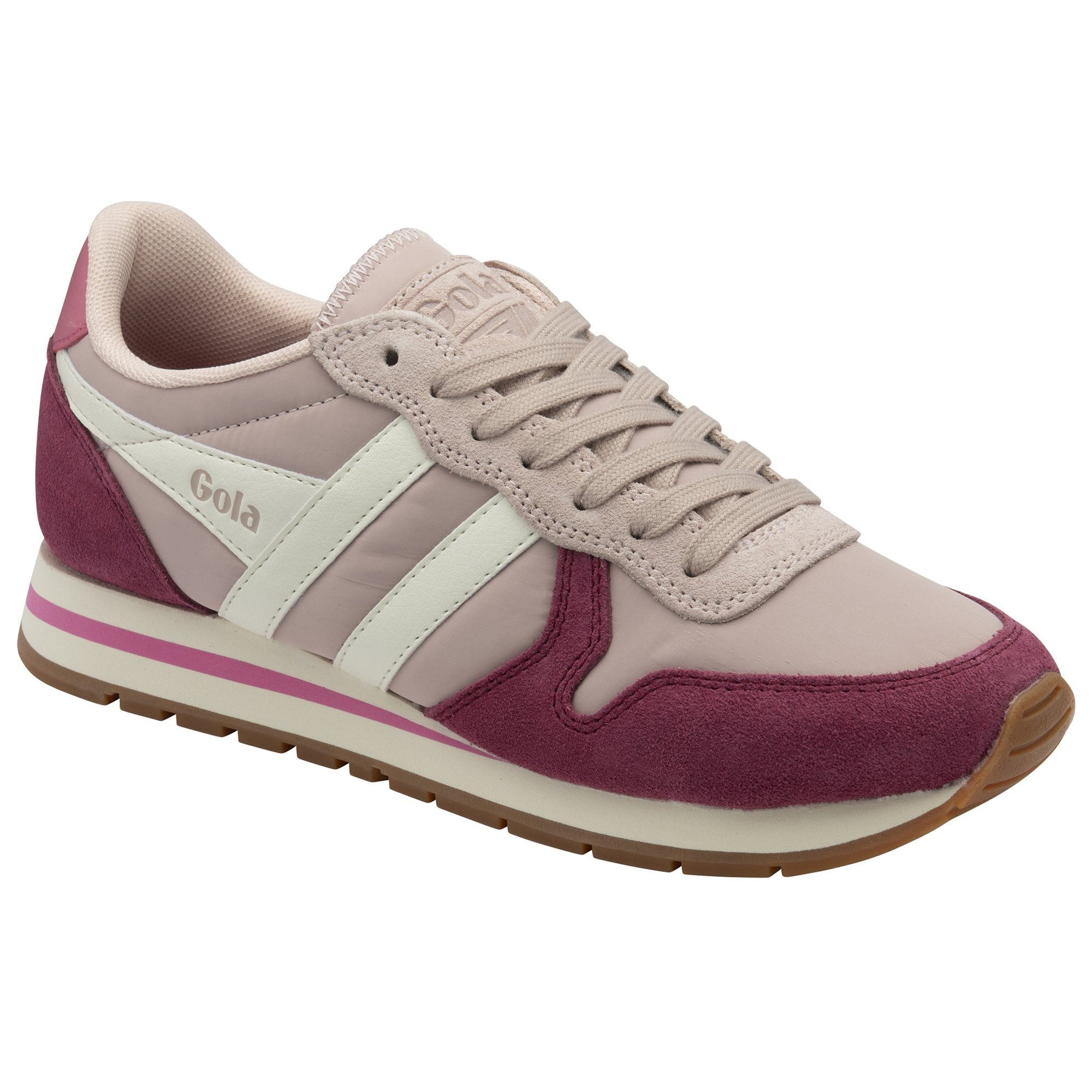 Gola Daytona Chute 2025 rosa/weinrot/weiss Damen Sneaker