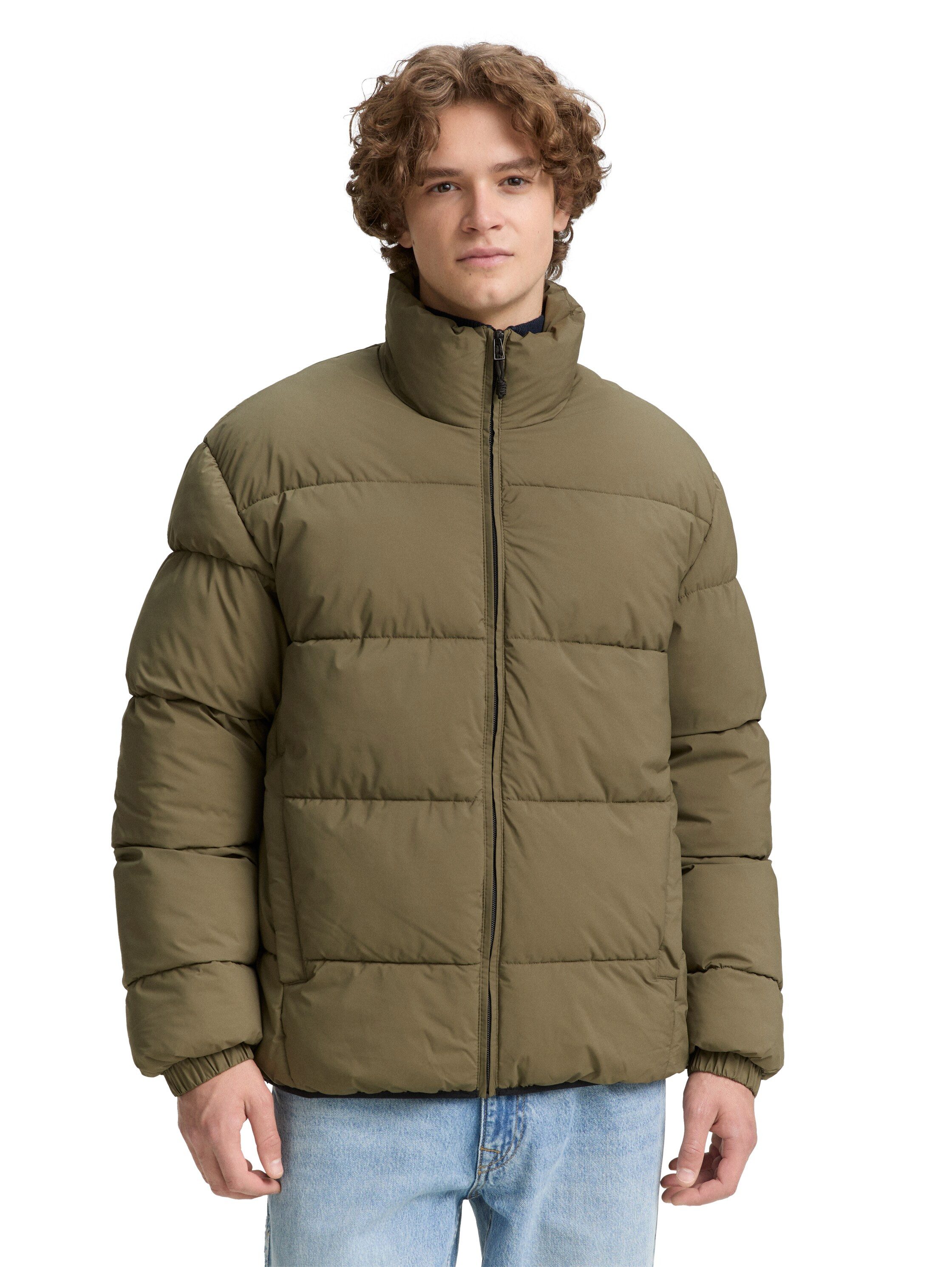 TOM TAILOR Denim Steppjacke mit Taschen günstig online kaufen