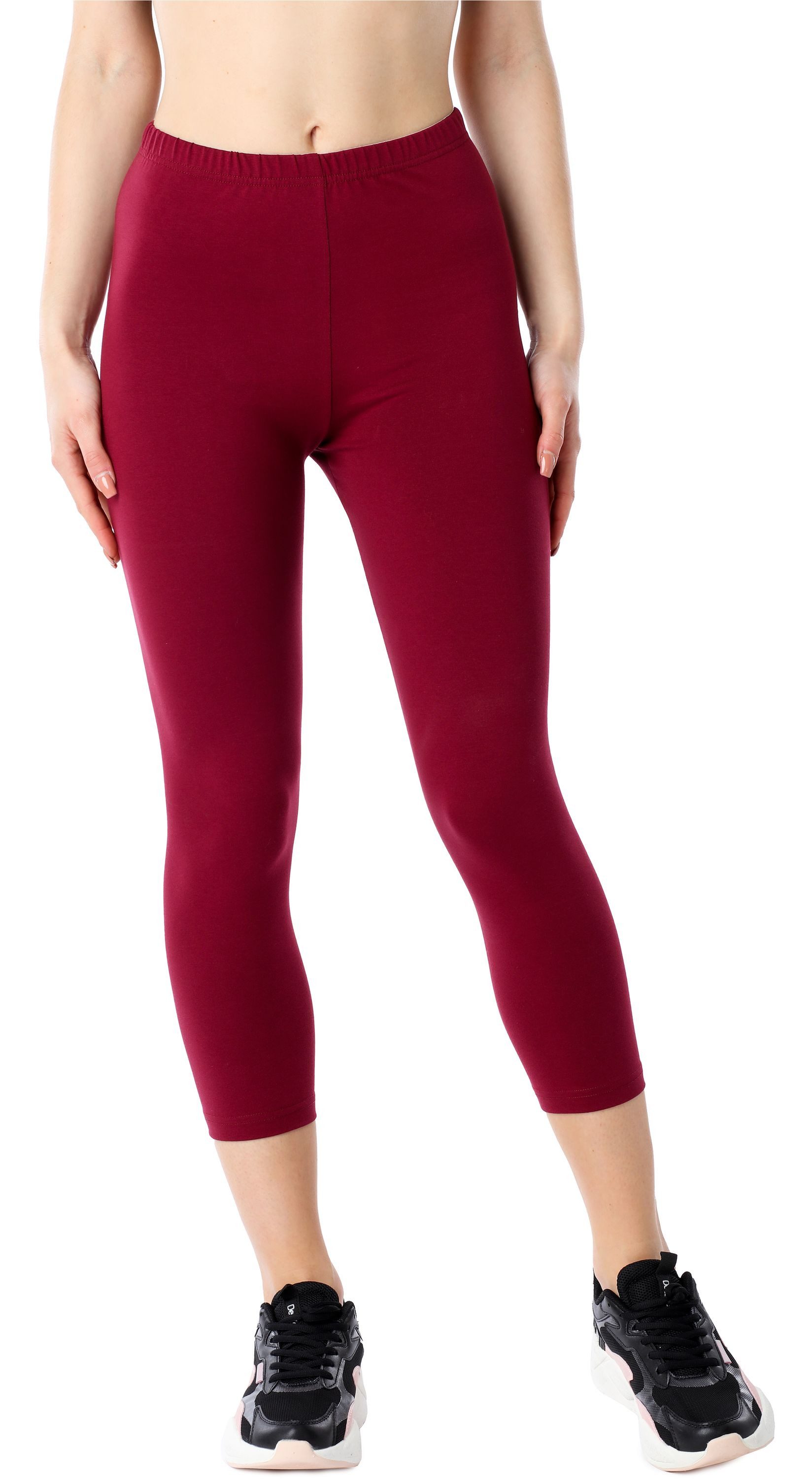 Leggings Damen 3/4 Capri Leggings aus Bio-Baumwolle BLV50-184