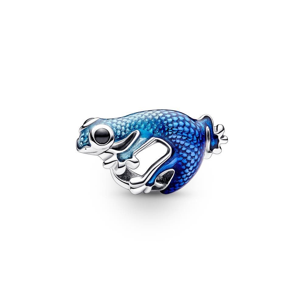 Pandora Charm-Einhänger Charm Gecko aus 925er Silber und Emaille von PANDORA