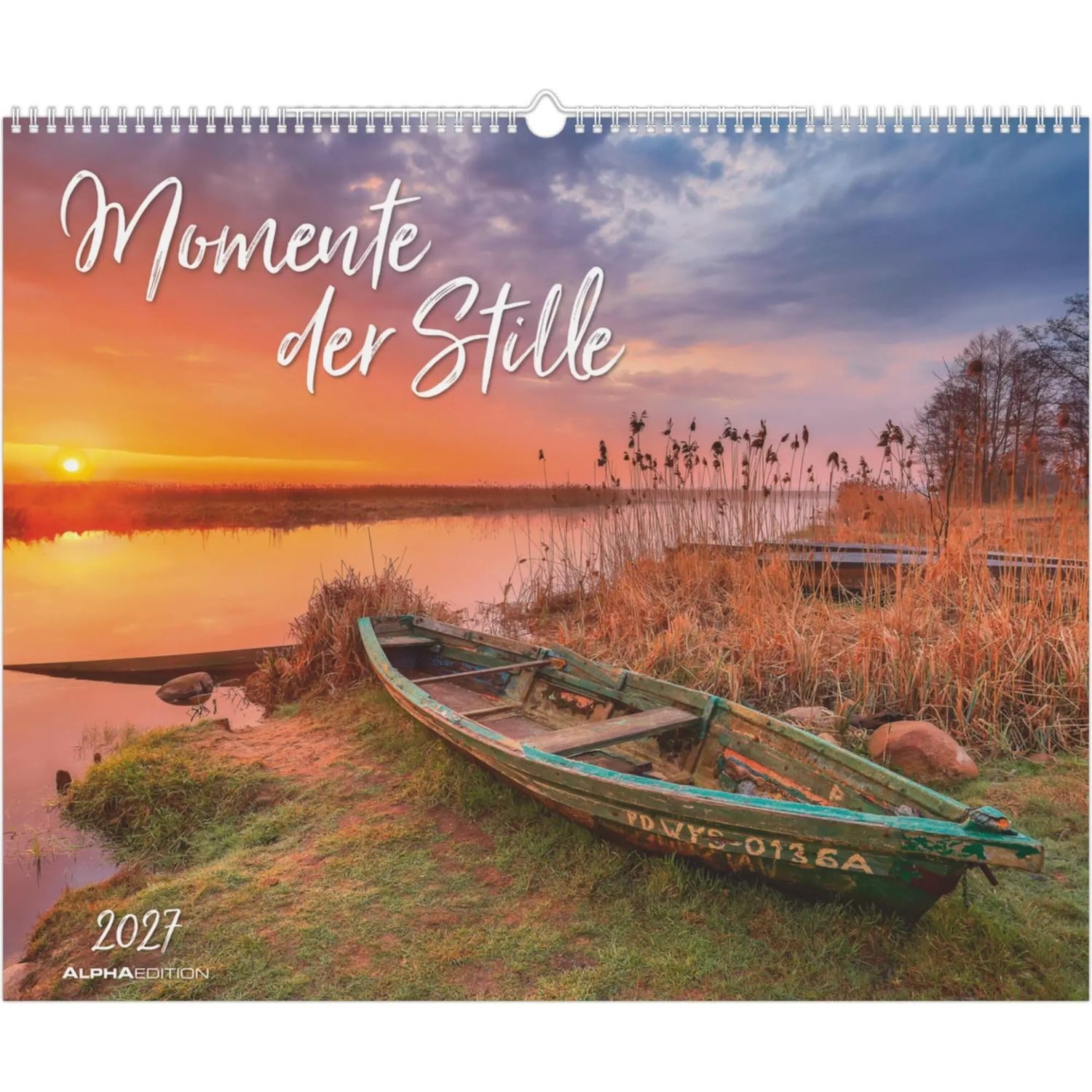 Alpha Edition Wandkalender Momente der Stille 2027