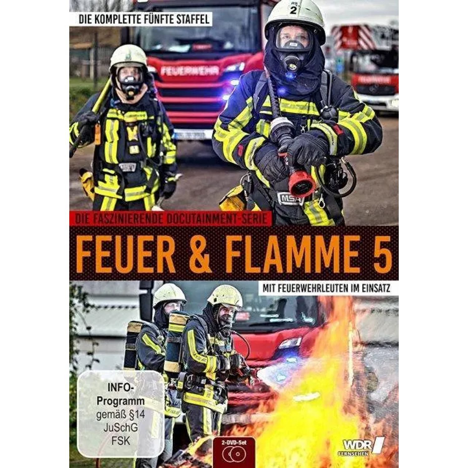 DVD Feuer & Flamme - Mit Feuerwehrmännern im Einsatz