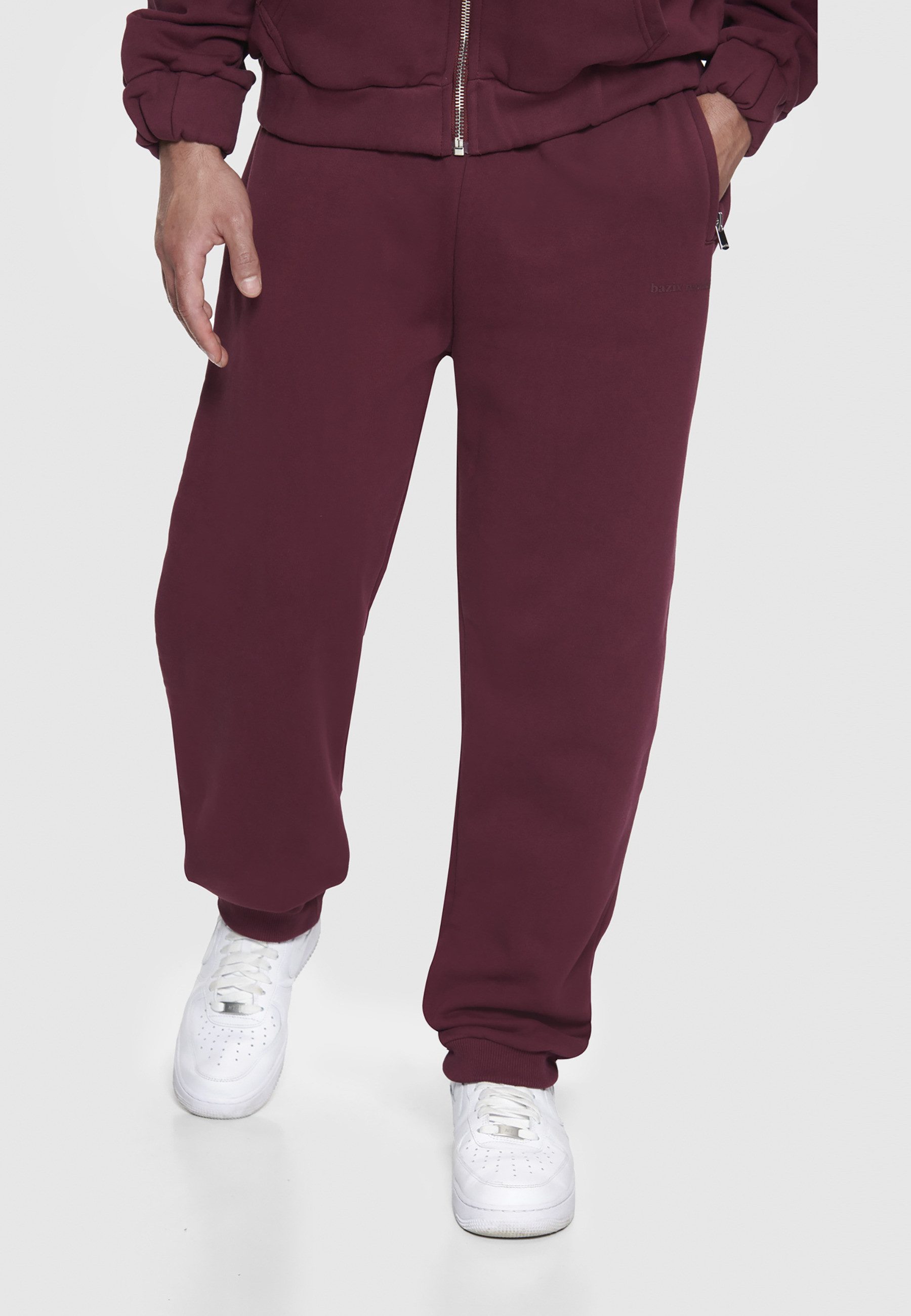 Dropsize Jogginghose Dropsize Herren Bazix Republiq Super Heavy Blank Jogger (1-tlg)