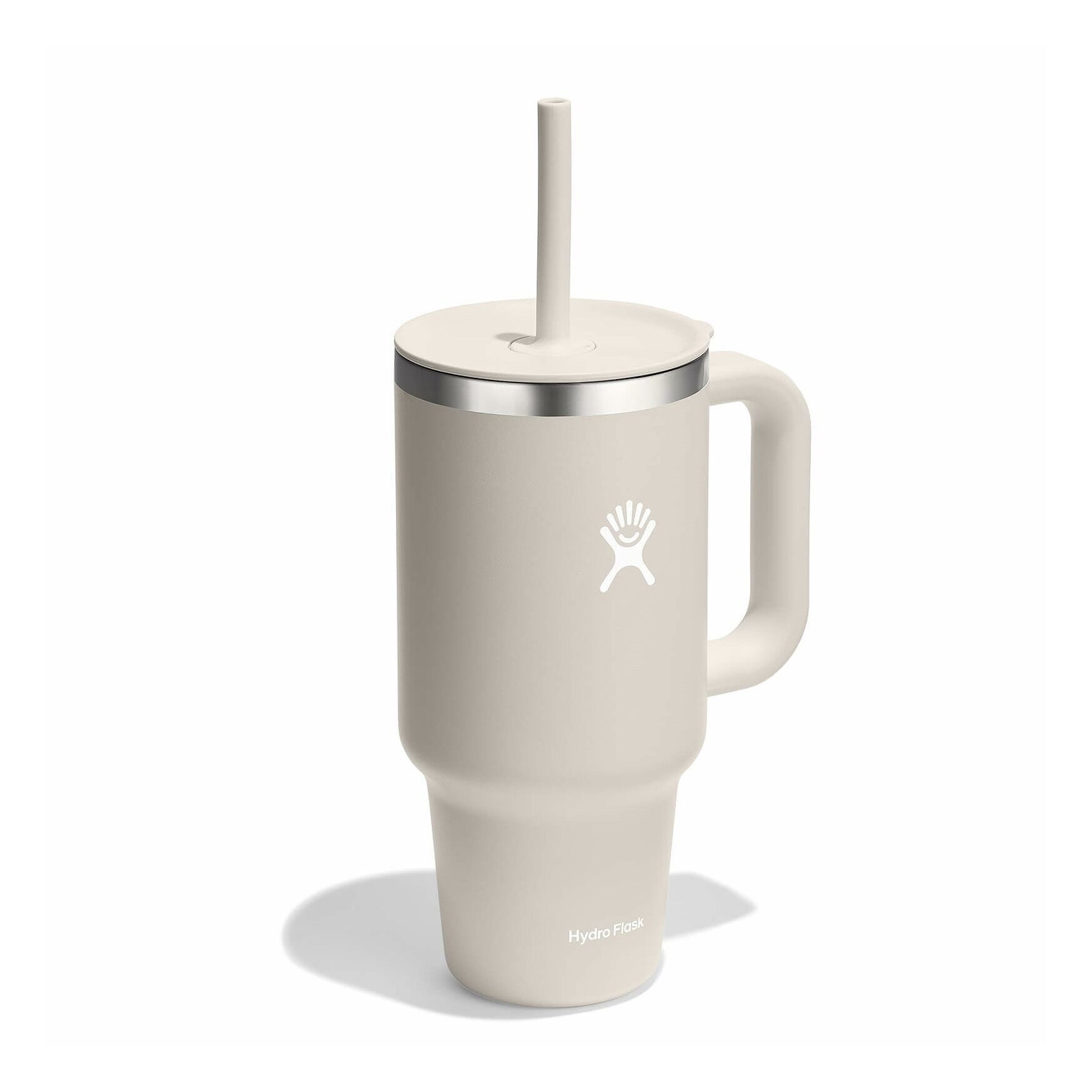Hydro Flask Thermobecher All Around Travel Tumbler in den Größen 24 oz/ 32 oz / 40 oz, 1-tlg., Edelstahl, Thermo Cup mit Strohhalm, 709 ml/ 946 ml/ 1182 ml
