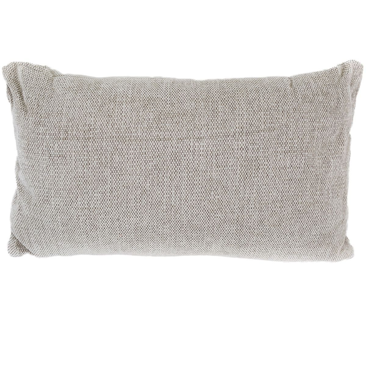 Marabellas Shop Dekokissen Couchkissen Chenille 30 x 50 cm einfarbig mit Reißverschluss, grobe Struktur