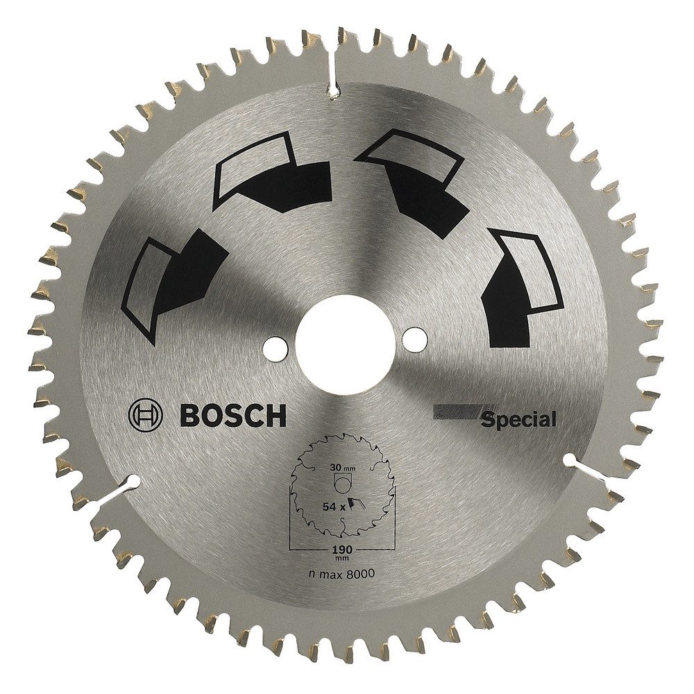 Bosch Accessories Kreissägeblatt Bosch Accessories Special 2609256896 Hartmetall Kreissägeblatt 250 x 3