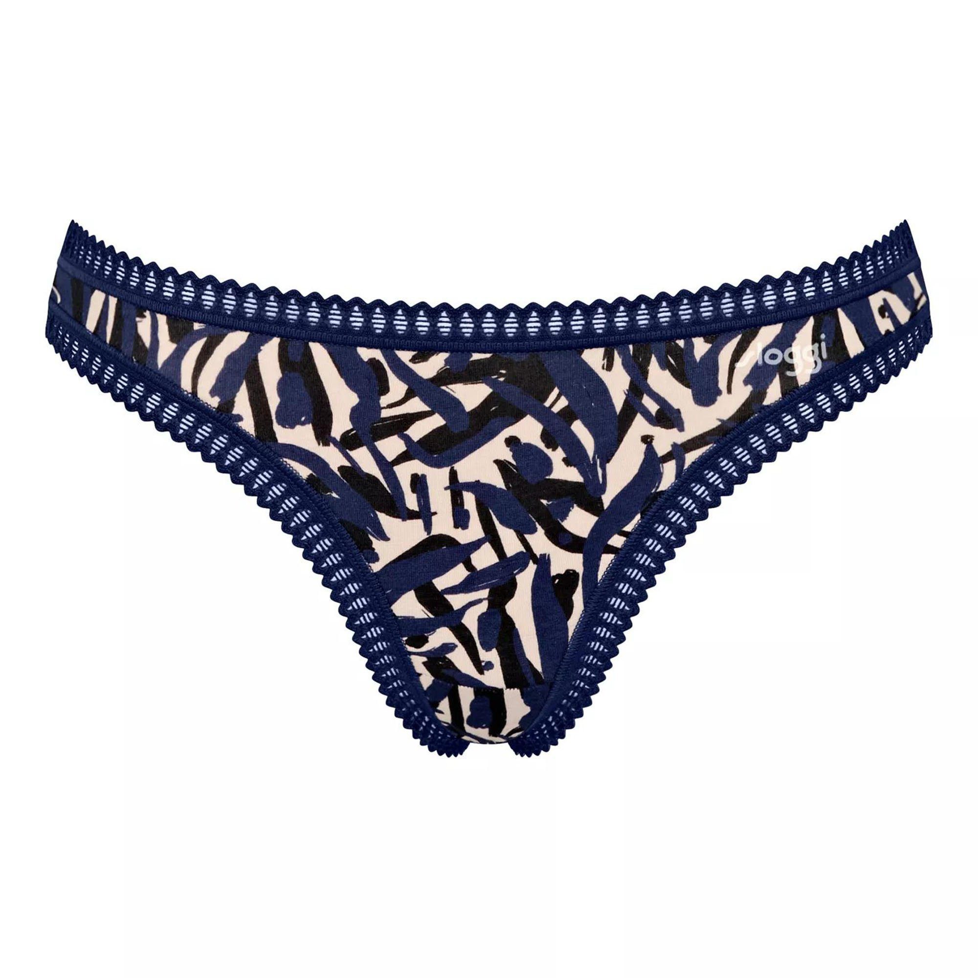 sloggi String Damen String 6er Pack Baumwolle (Packung, 6er Pack)