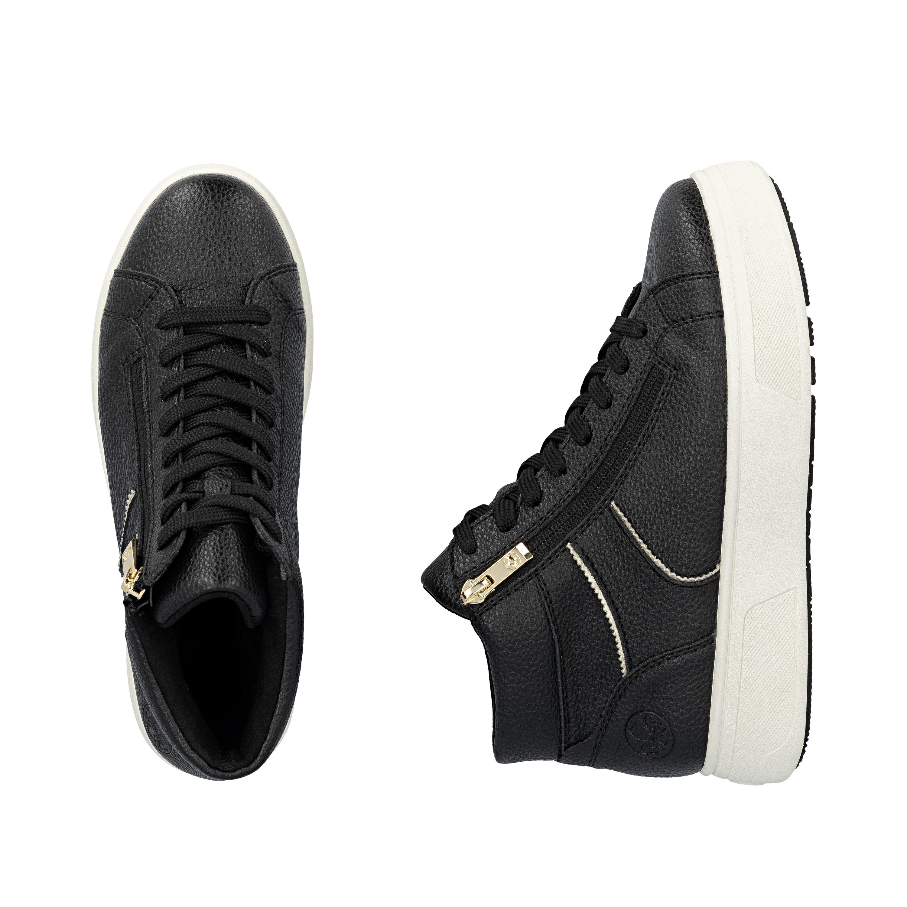 Rieker Plateausneaker Stiefelette, Boots, High Top Sneaker mit seitlichem R günstig online kaufen